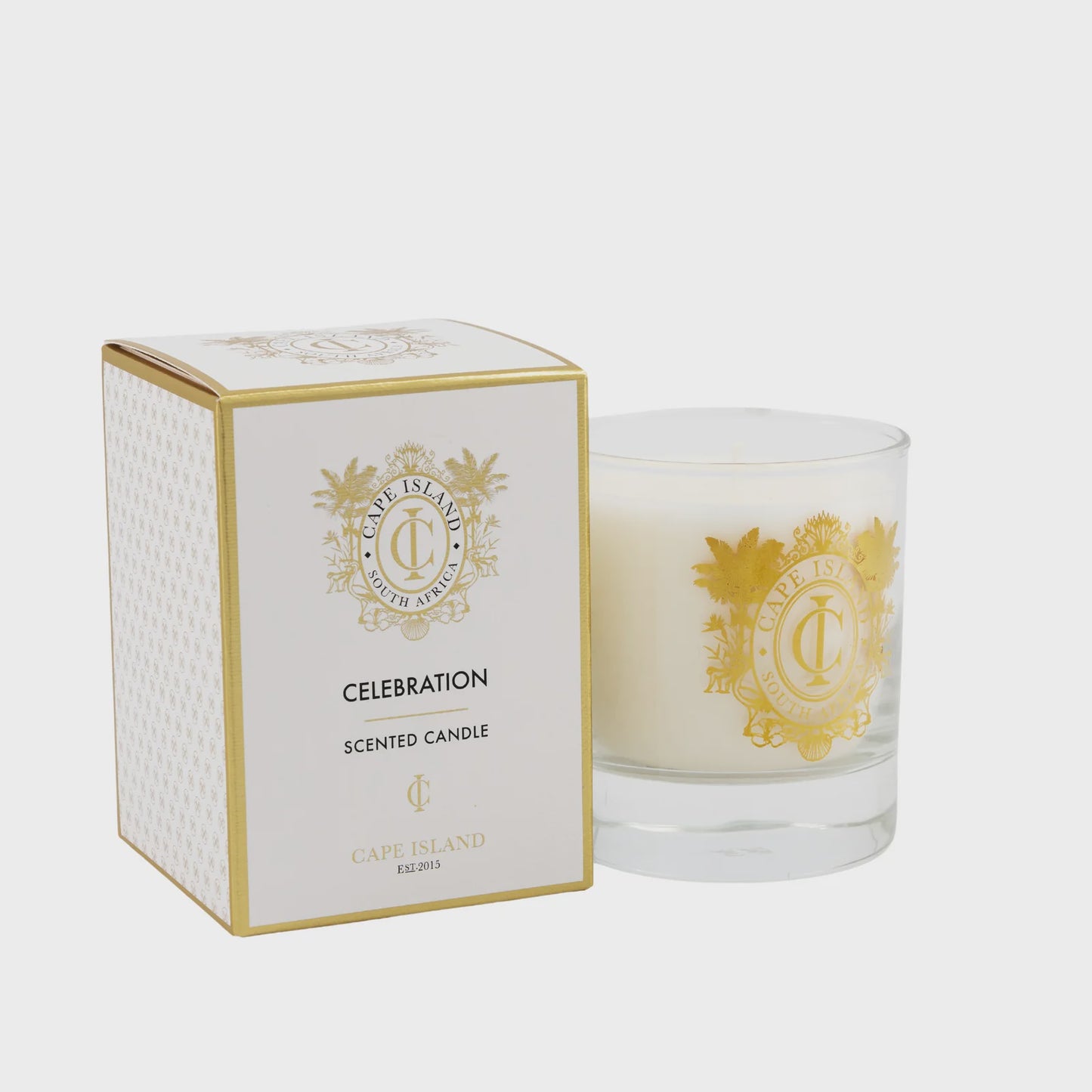 Cape Island Celebration Candle Classic White