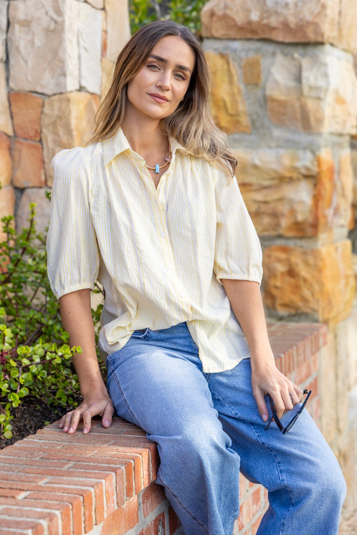 Somerset Blouse Yellow