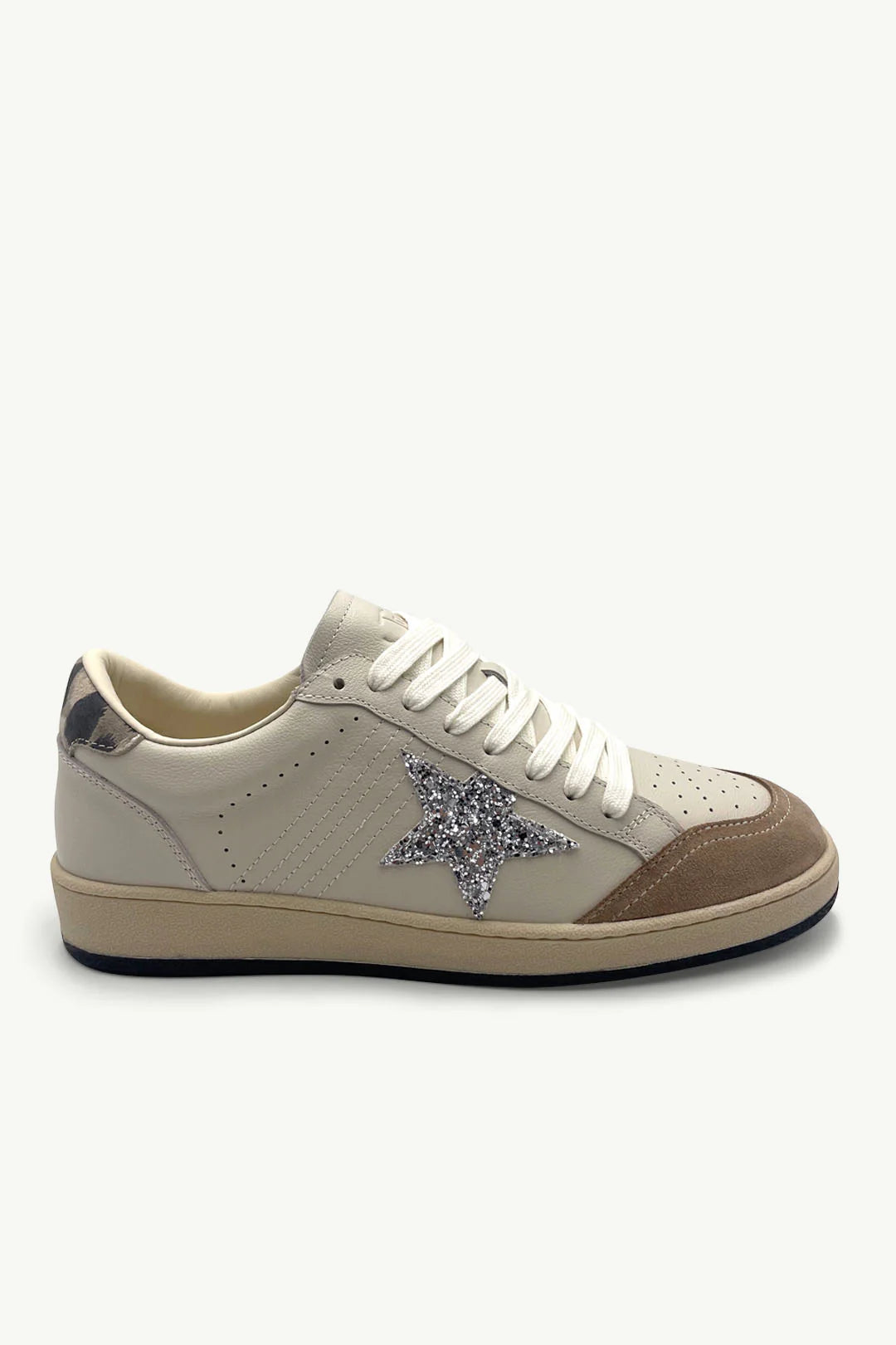 Donna Sneaker White & Beige