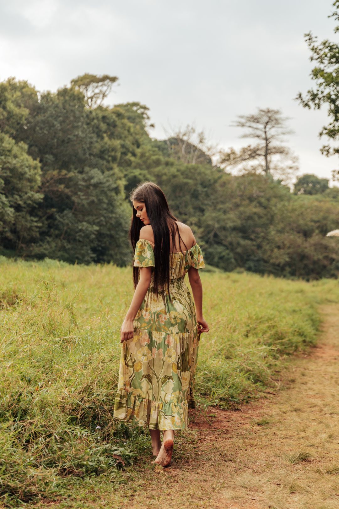 Ophelia Dress Splendid Garden
