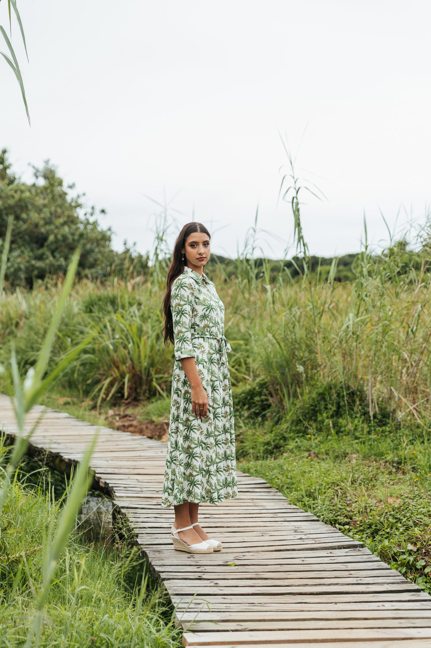 Safira Dress Lapalma Greens