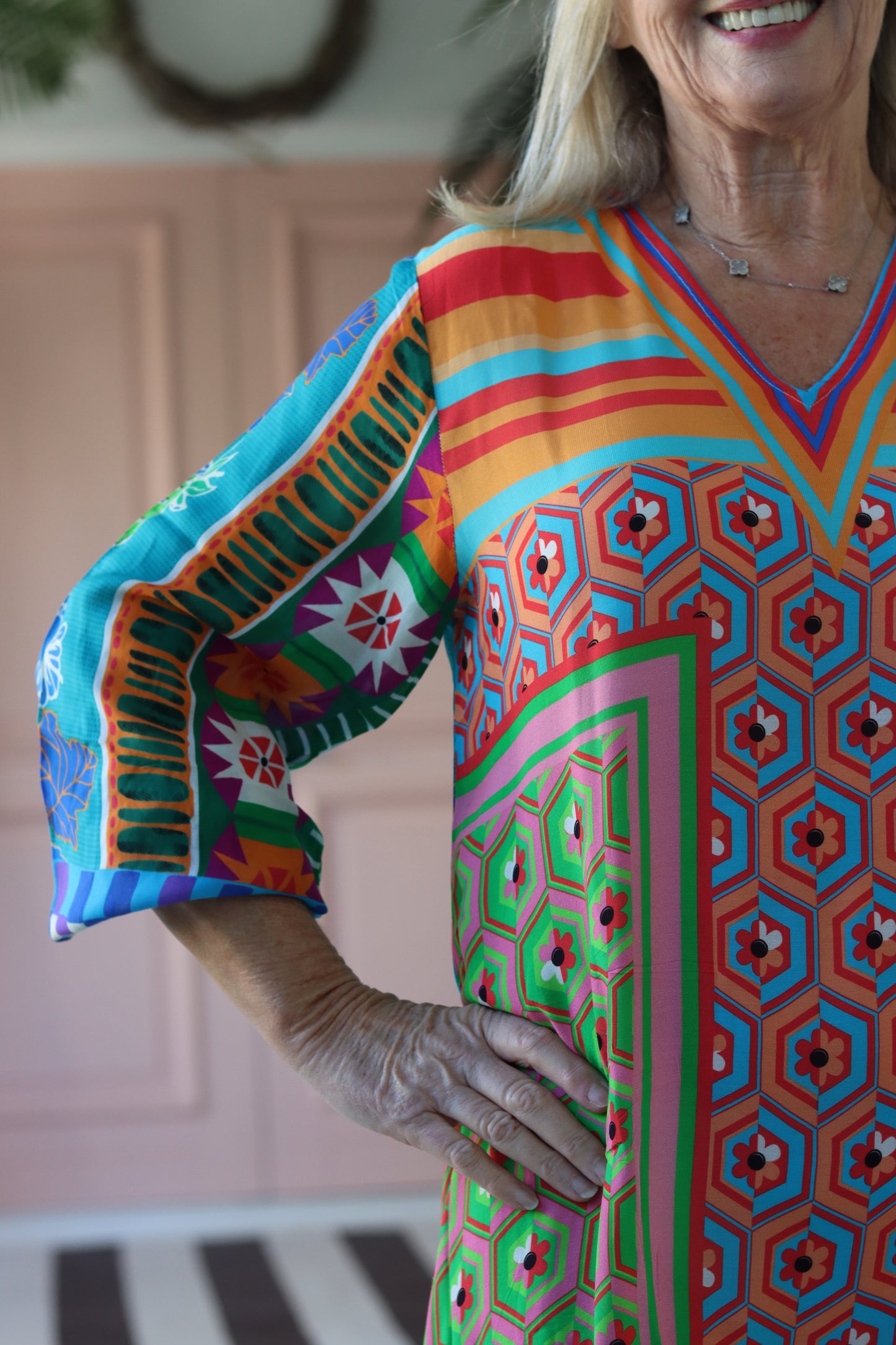 Plett Kaftan Patchwork Tropical