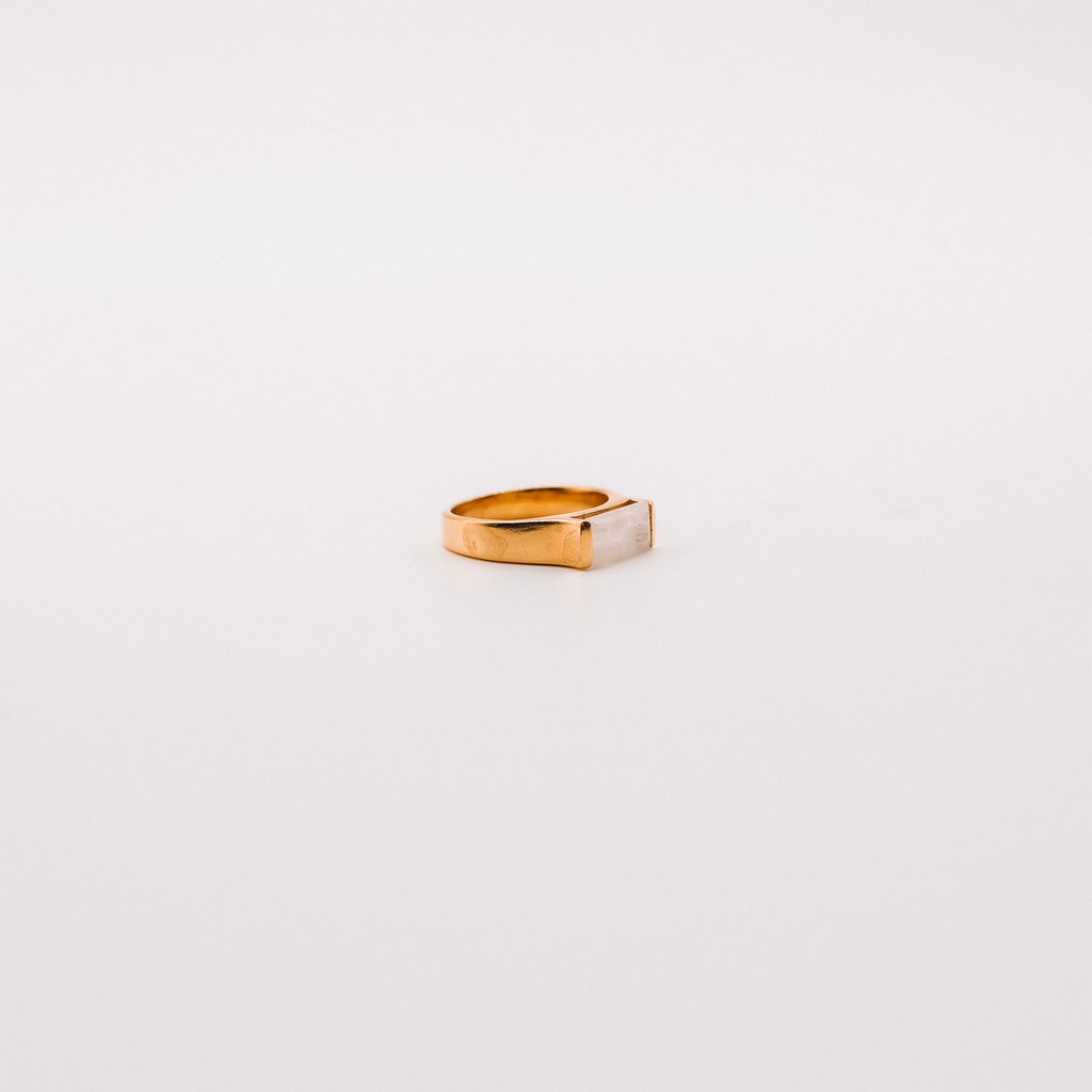 Rectangle Stone Ring