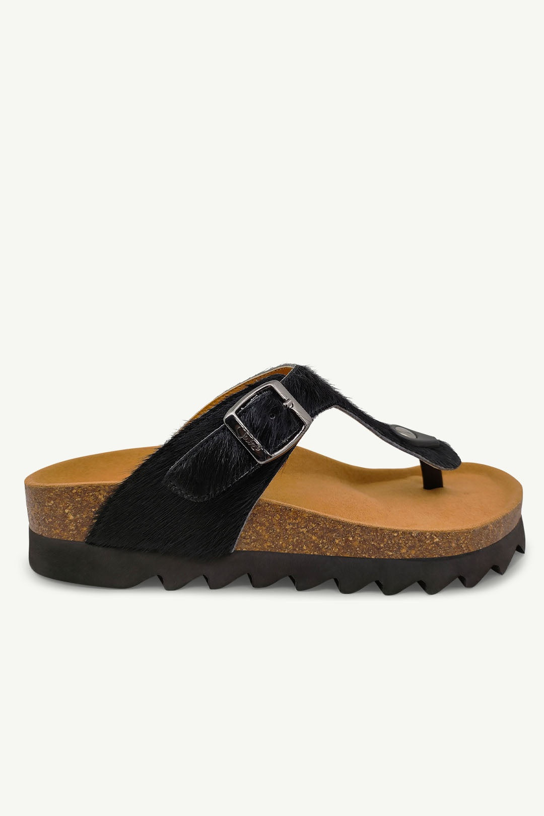 Jason Sandal Black Pony