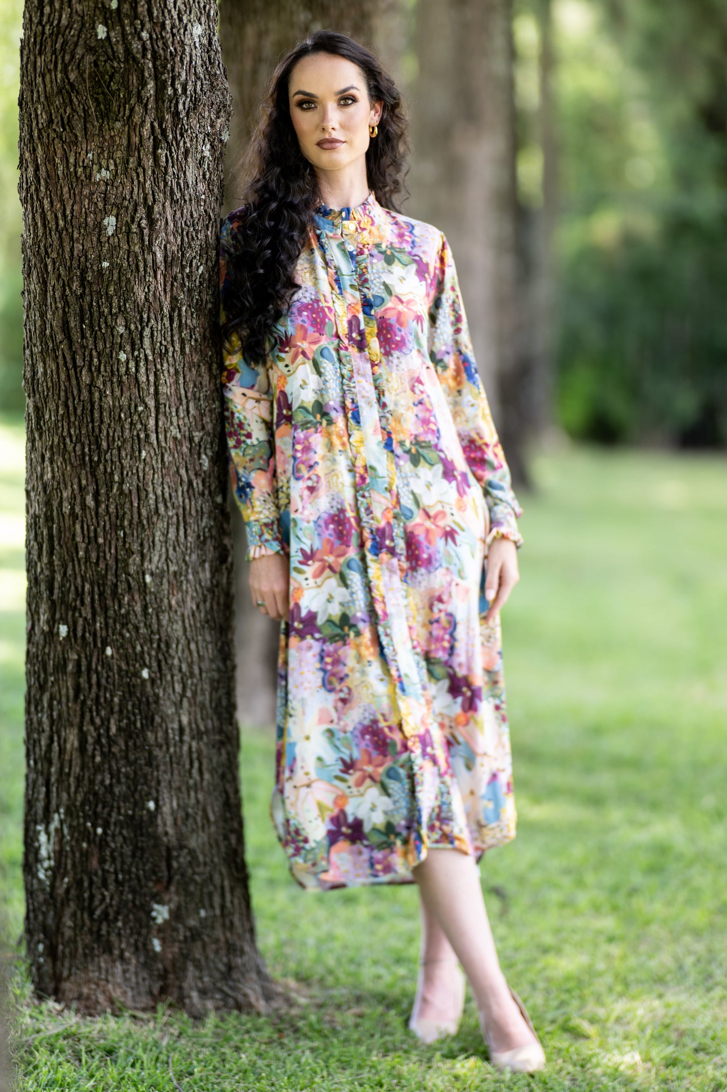 Frill Shirt Dress Bloodstorm