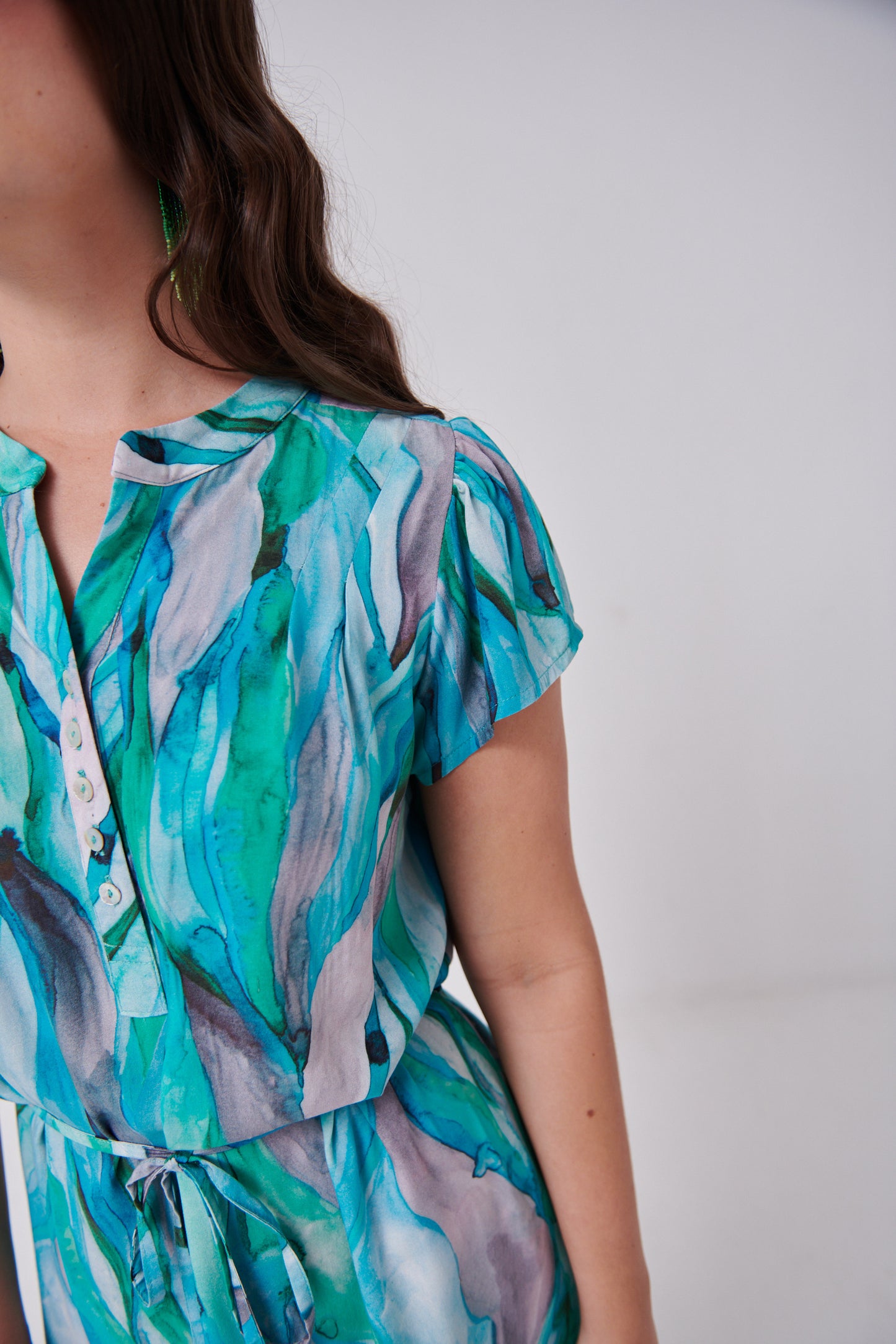 Sara Dress Verdant Green