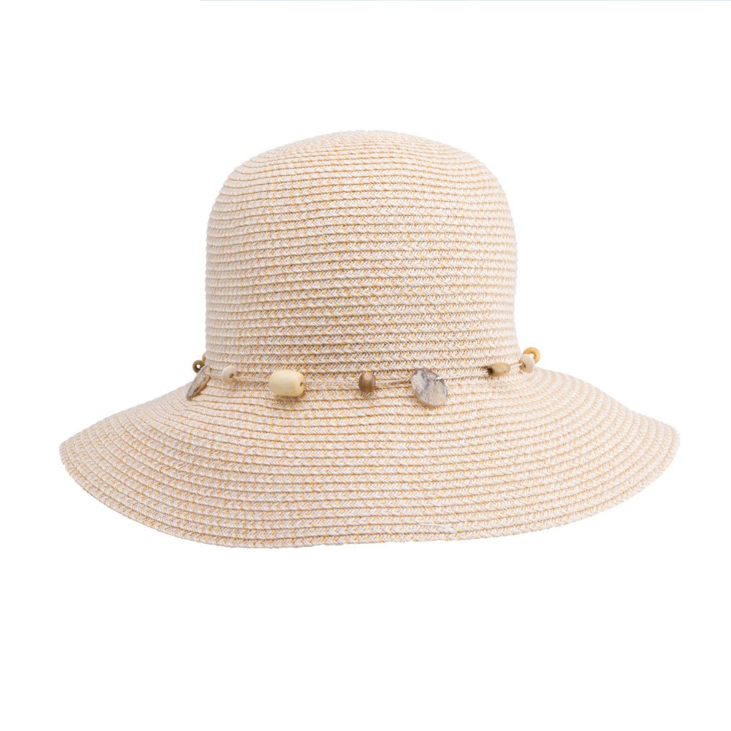 Gatsby Sun Hat Ivory White