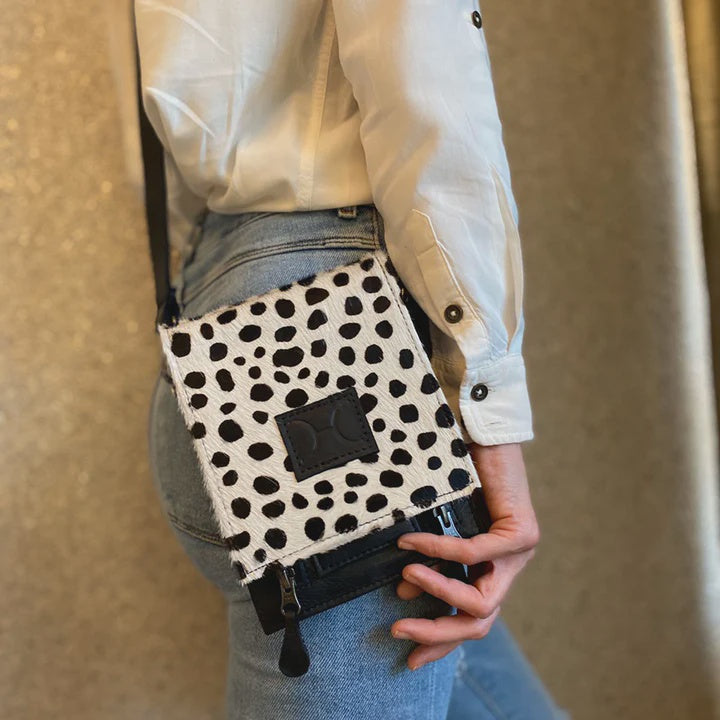 Urban Cellphone Sling Cheetah White
