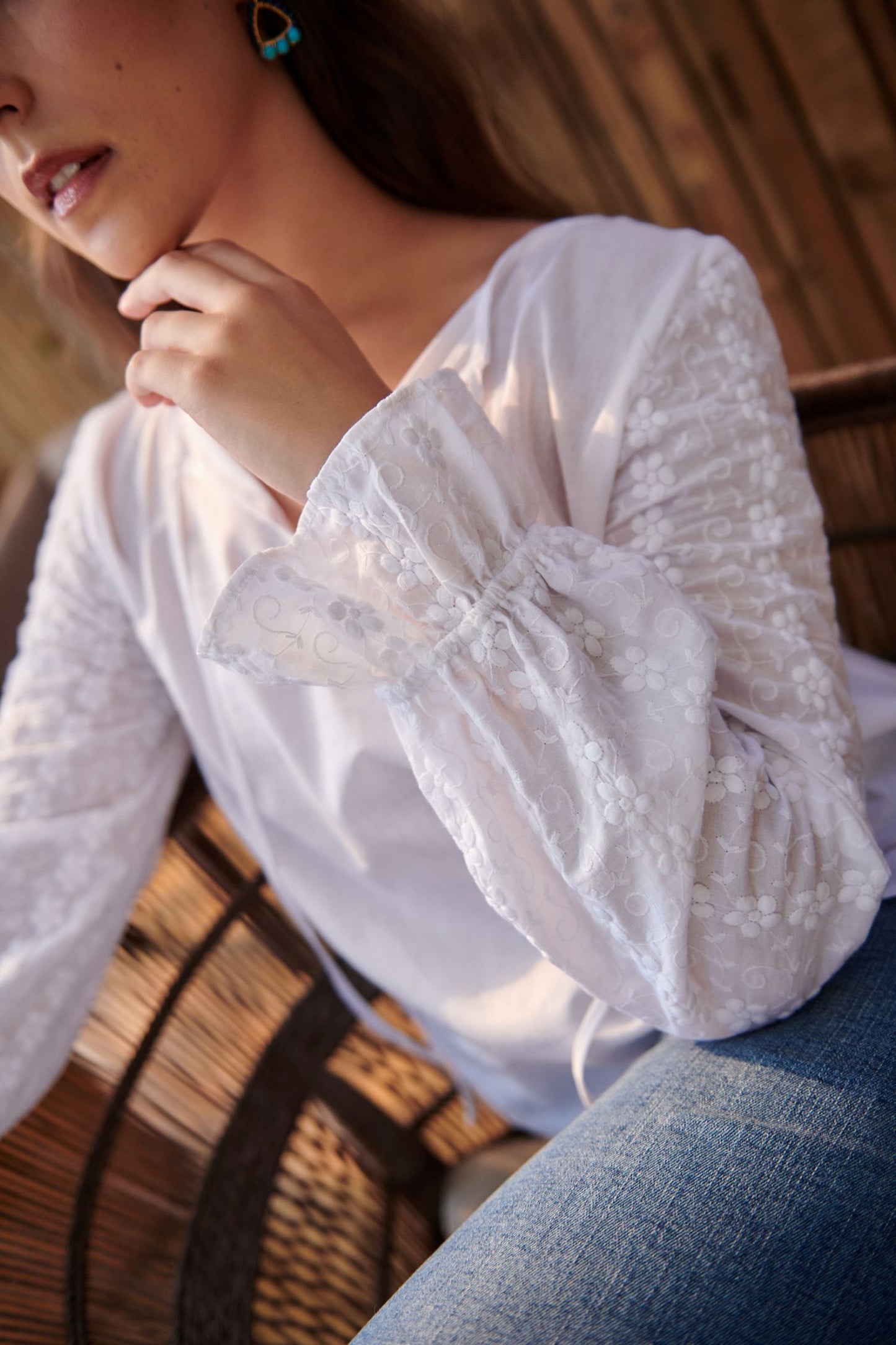 Francesca Blouse White