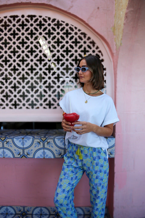 Nomadic Pants Blue Pineapple