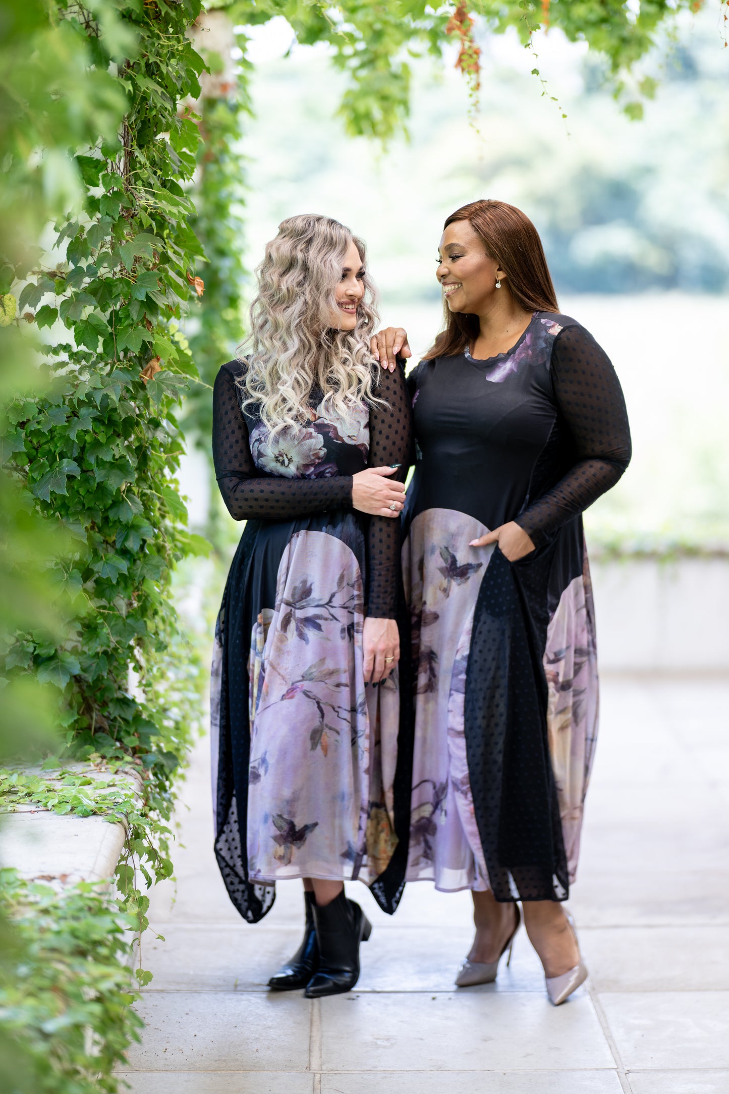 Ink Blossom Dress