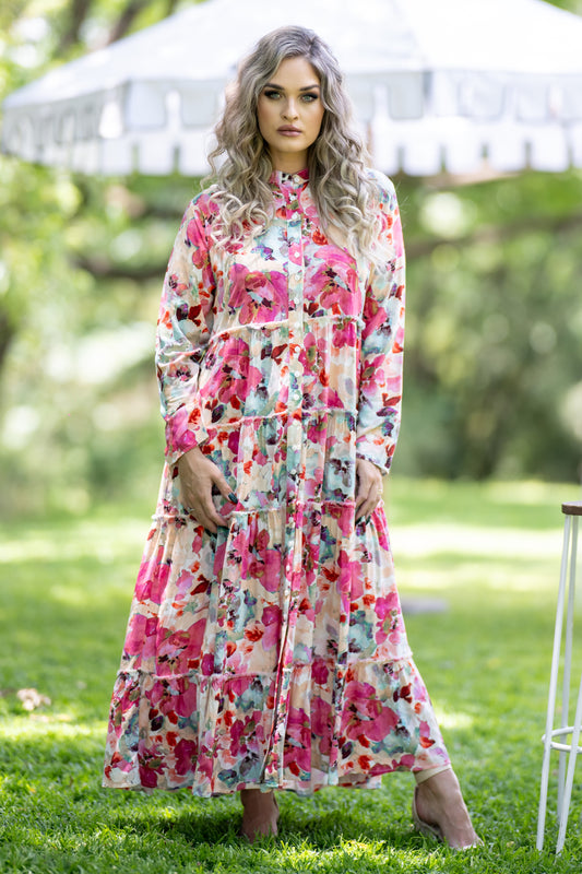 Sunrise Sorbet Dress