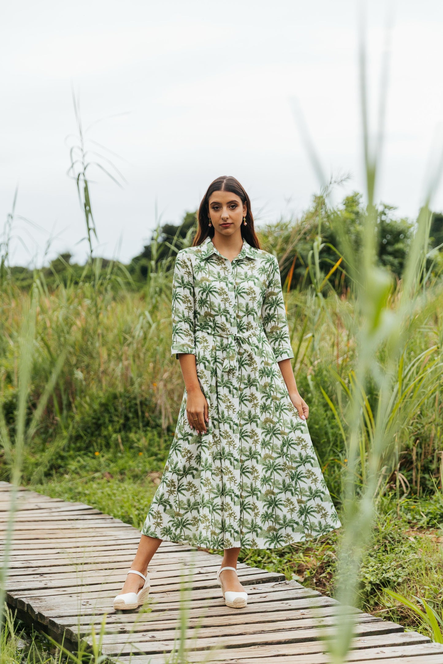 Safira Dress Lapalma Greens