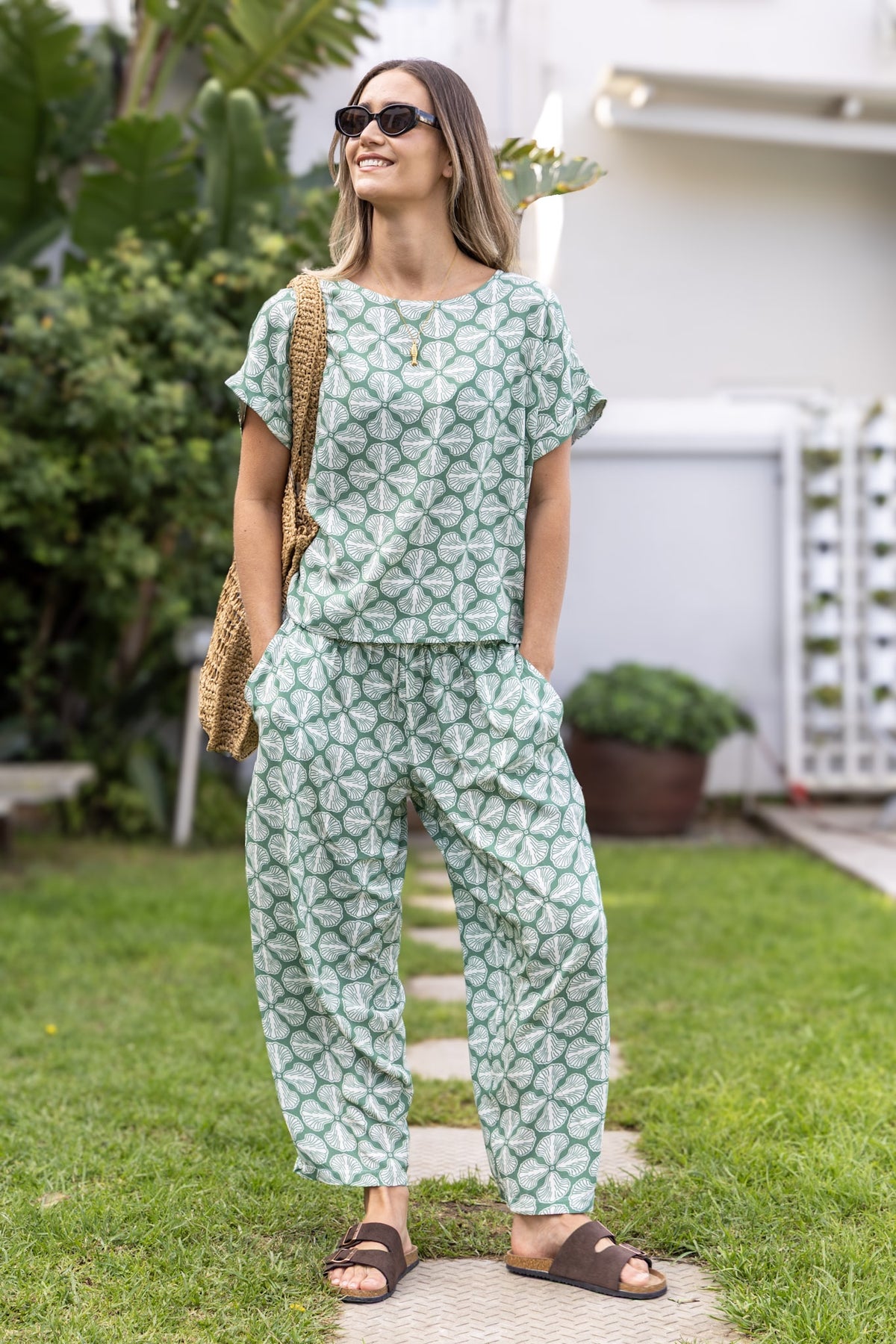 Clarisse Top Moss