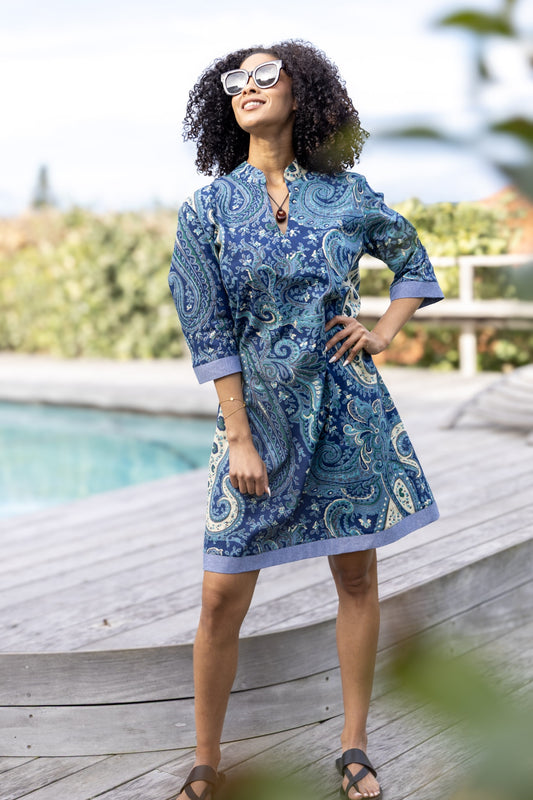 Constance Dress Blues