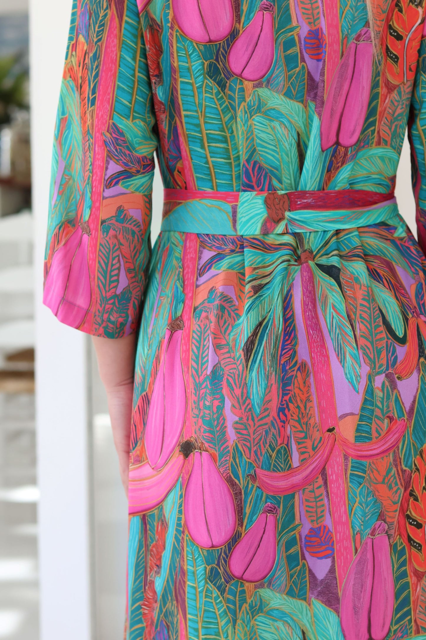 Long Shirt Dress Paradise Jungle