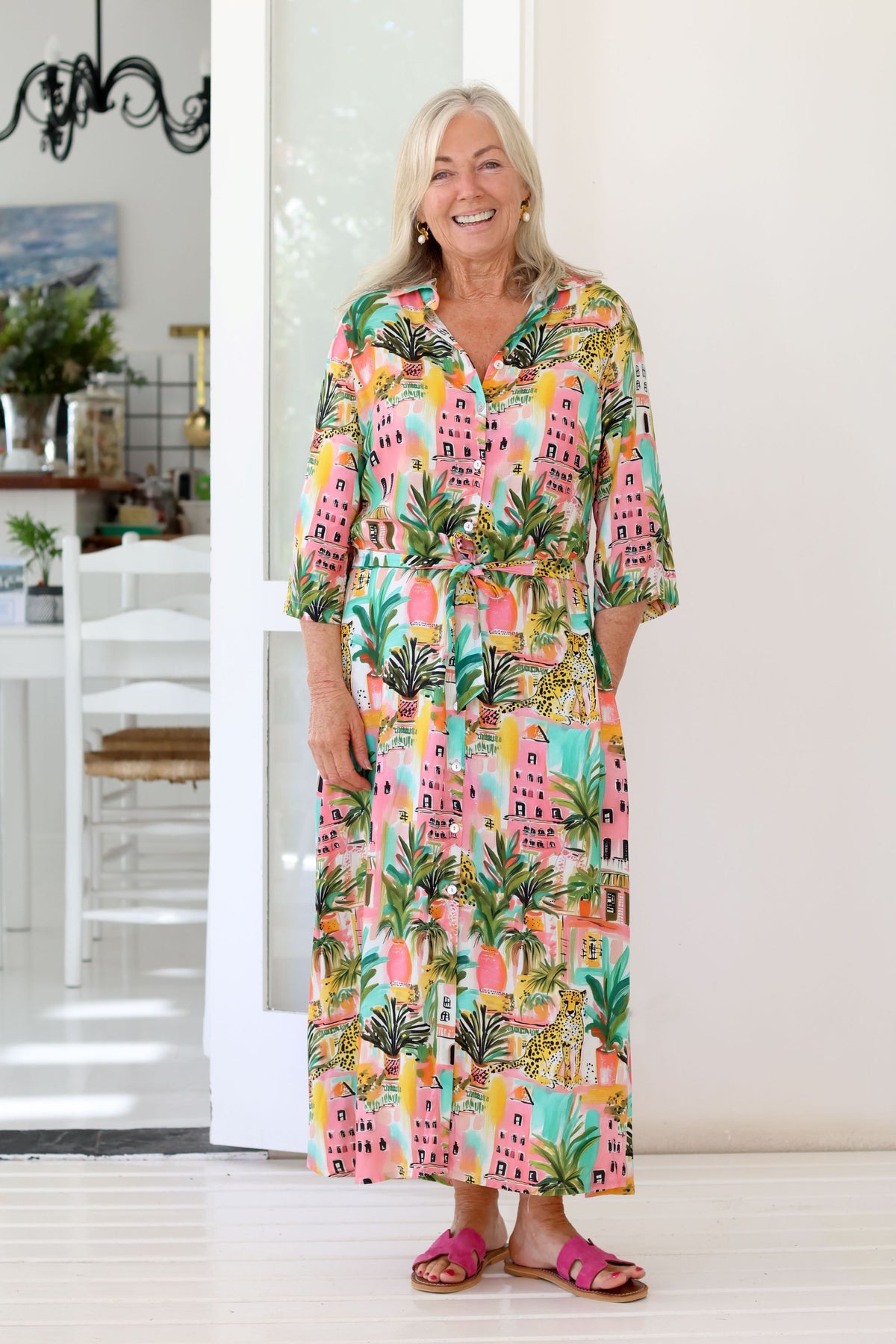 Long Shirt Dress Urban Leopard