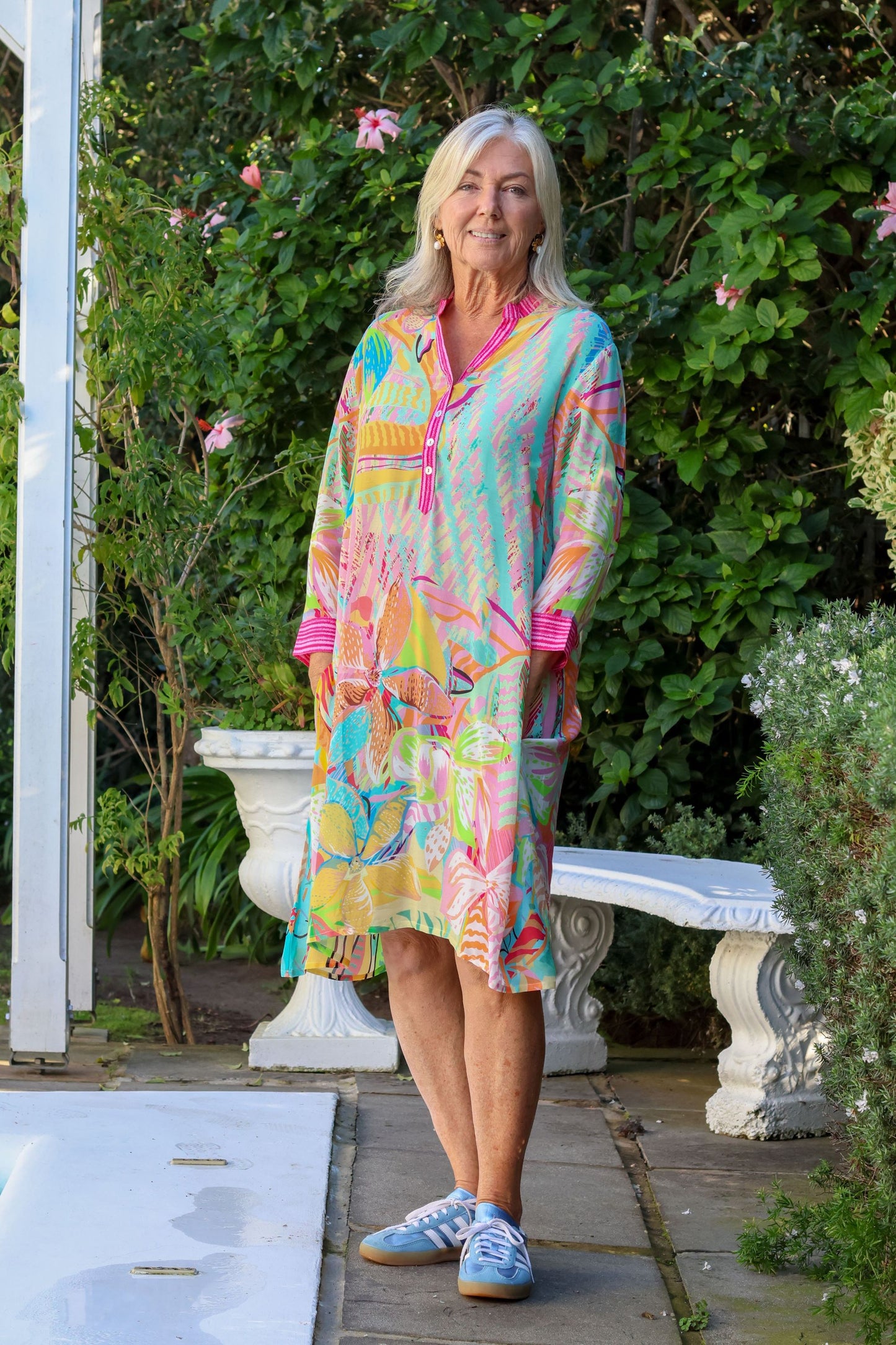 Tunic Dress Summer Floral