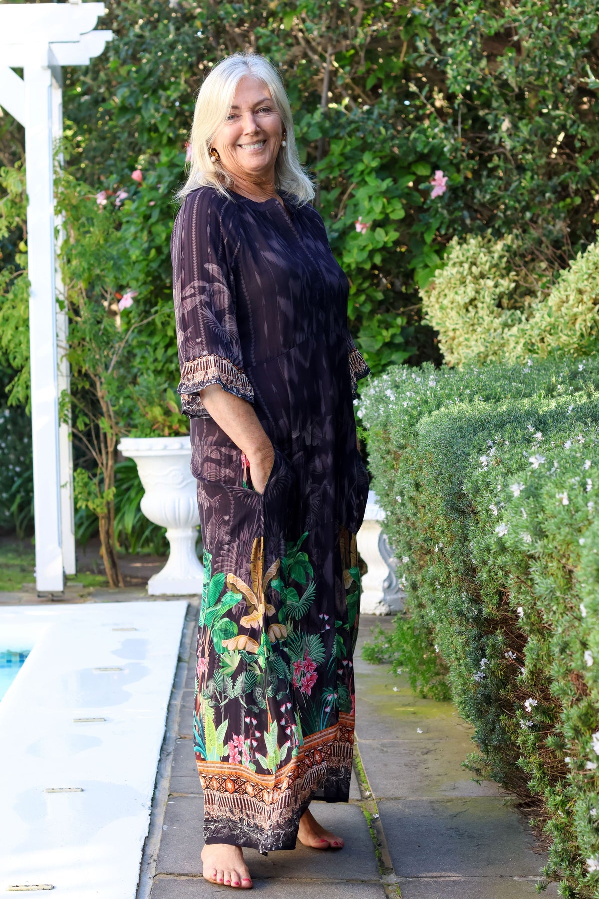 Ava Dress Black Eden