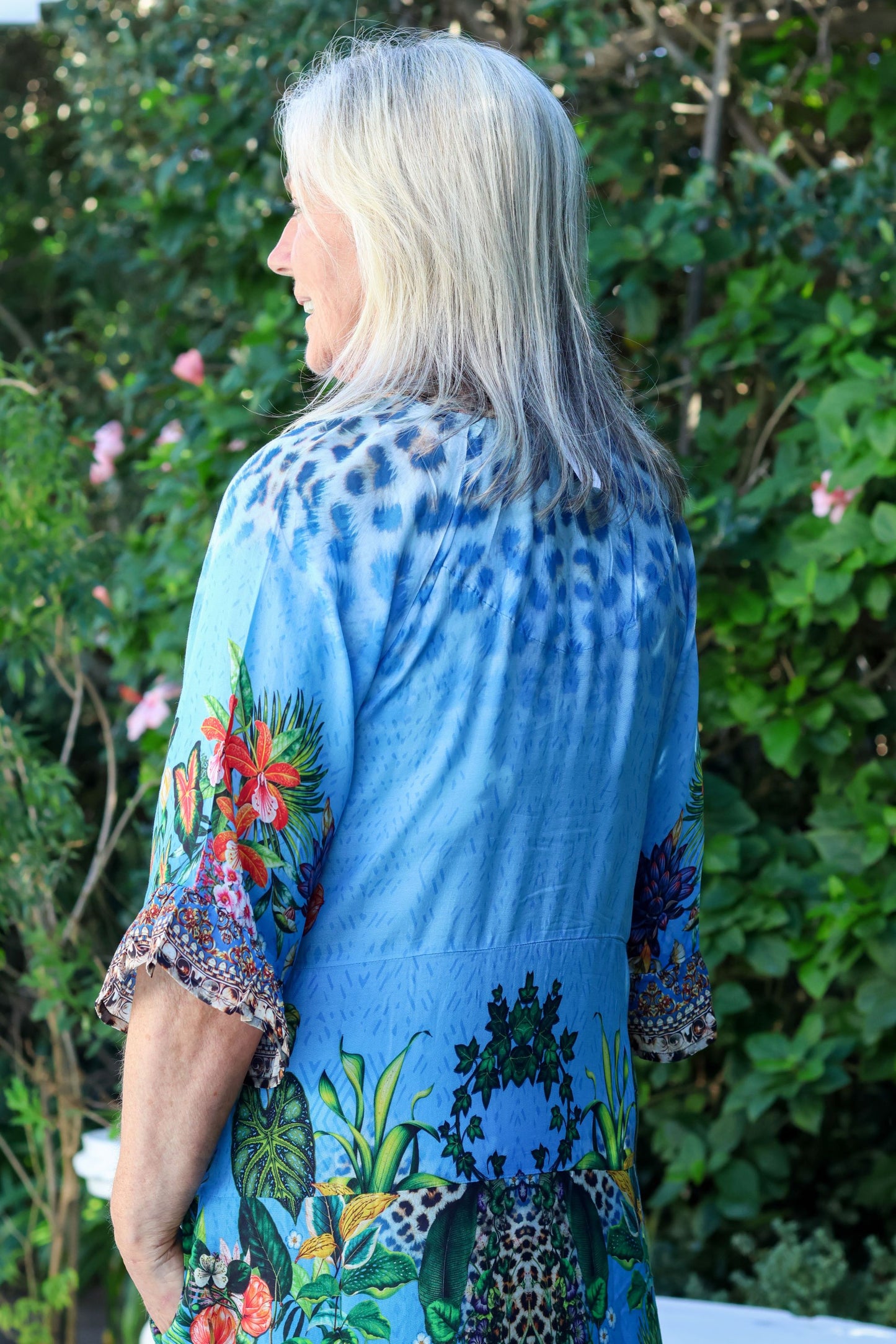 Ava Dress Paradise Blue