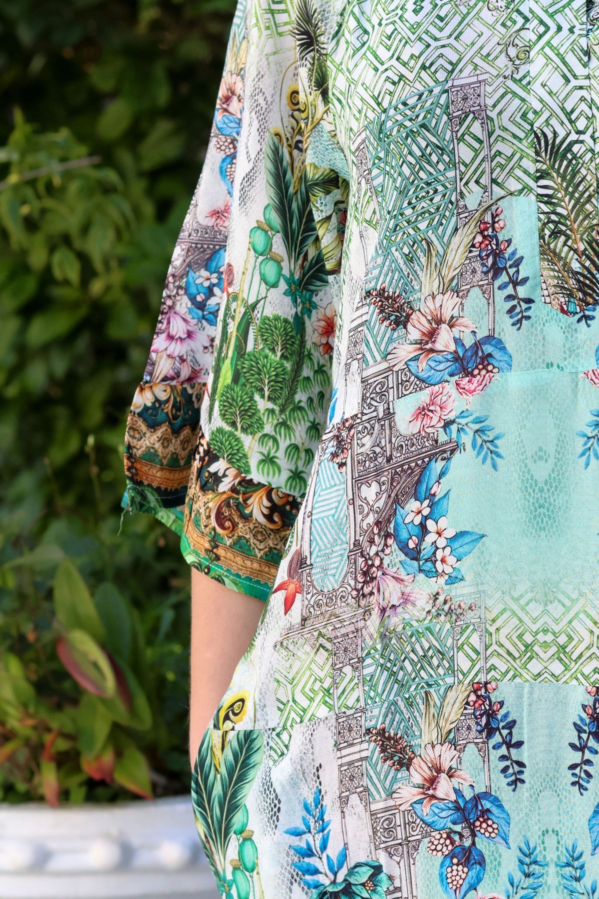 Ava Dress Paradise Green