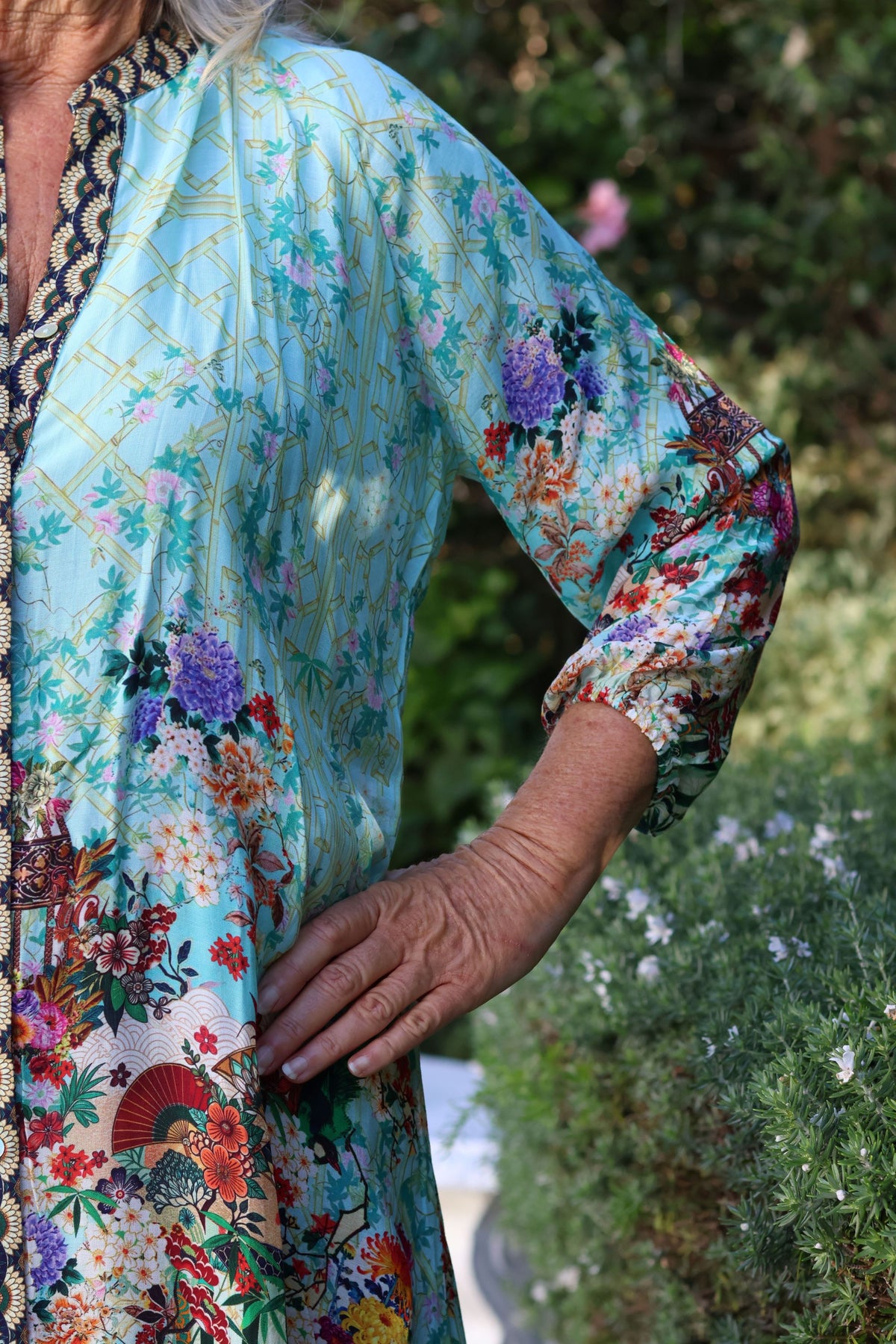 Arlene Dress Japanese Garden