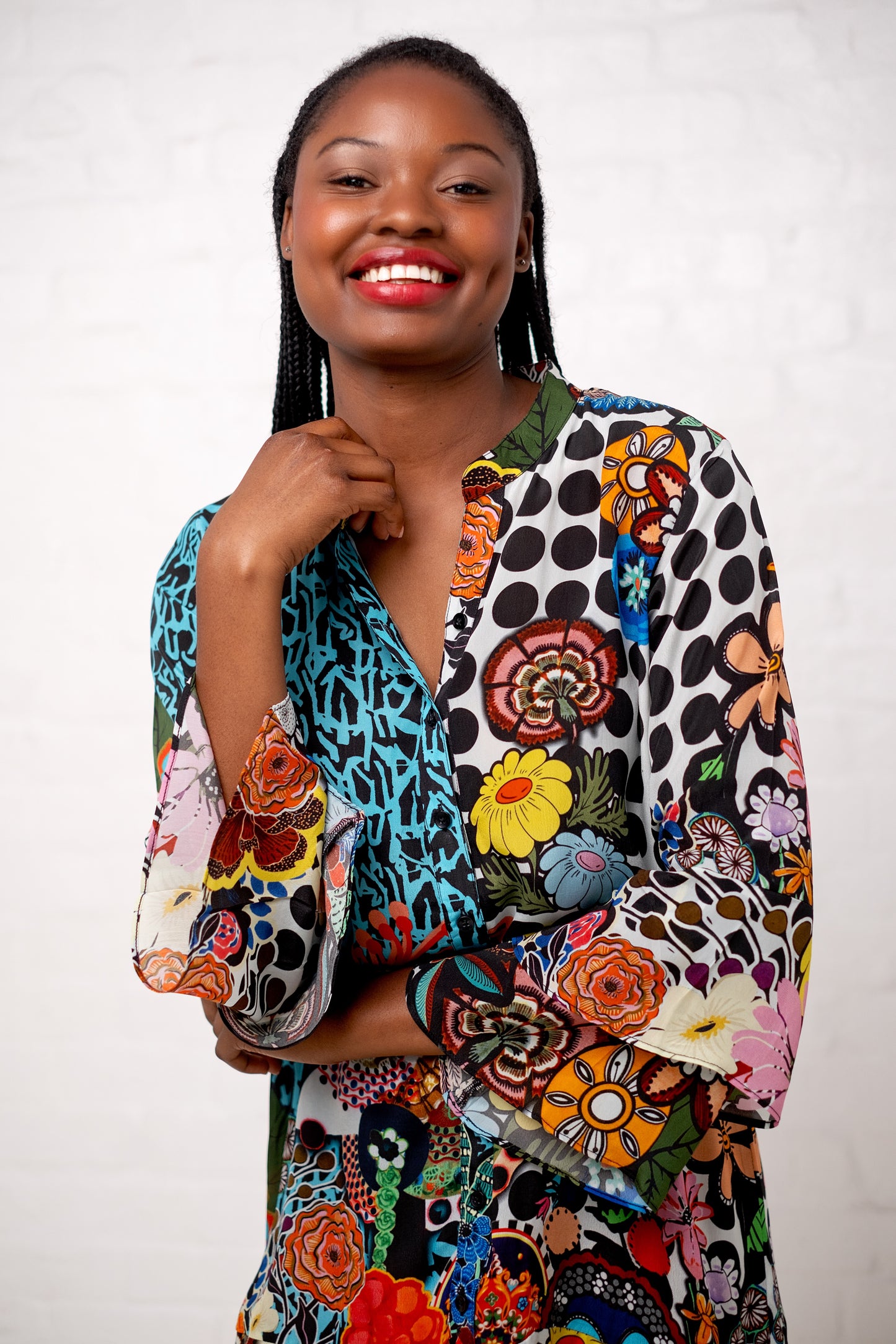 Symphony Dress Burst of Colour Explosion