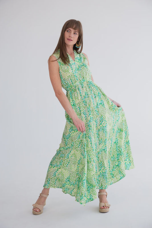 Sammi Dress Green Rain