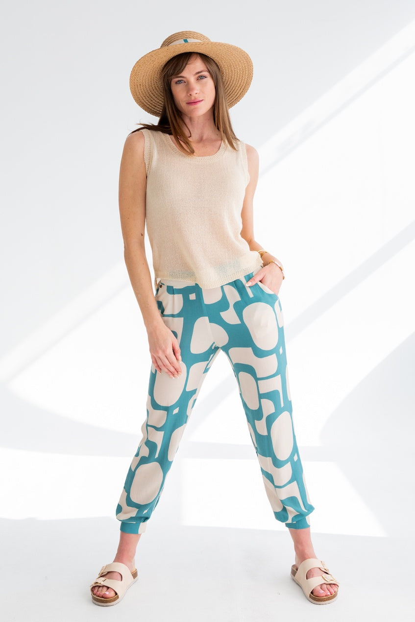 Gorge Pants Blue Pebble