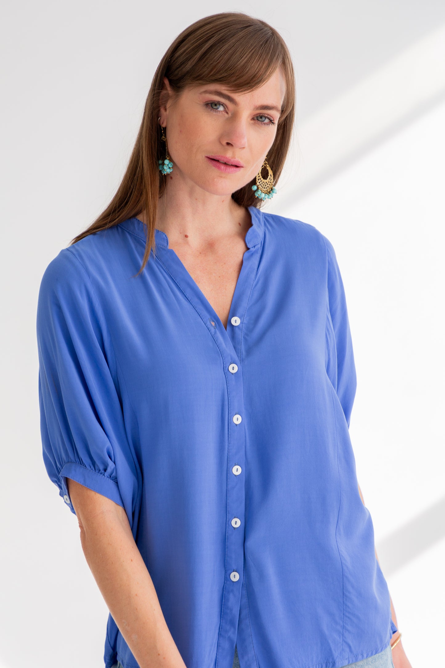 Gabi Blouse Blue