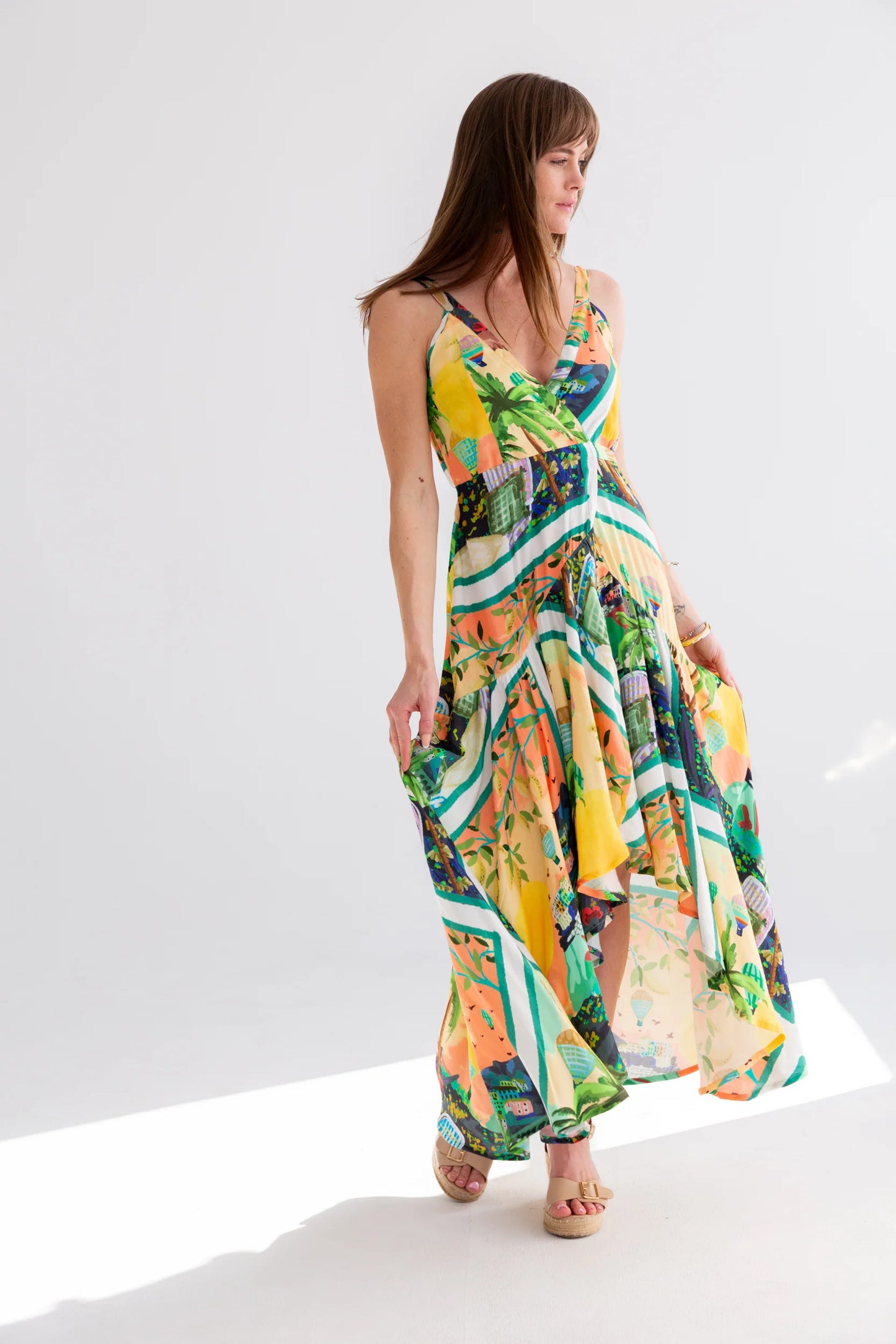 Kea Wrap Dress Hot Air Balloon