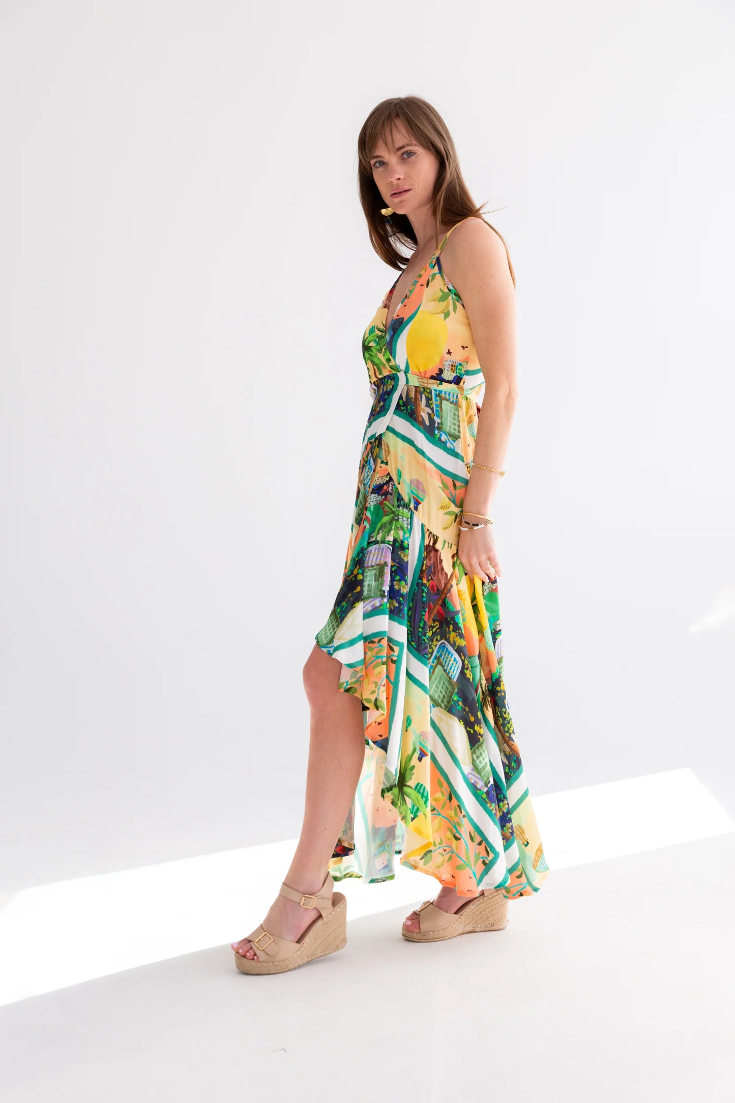 Kea Wrap Dress Hot Air Balloon