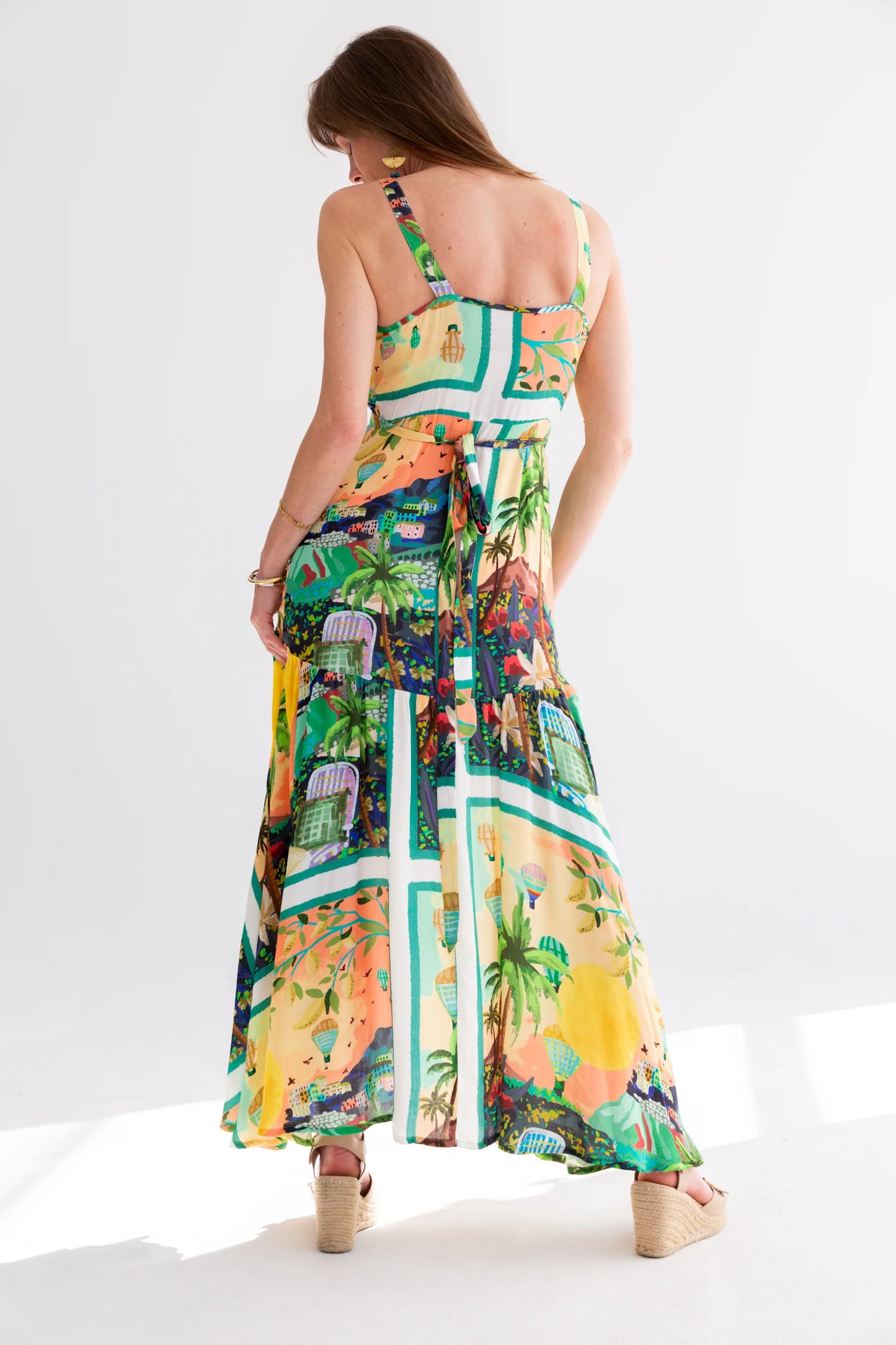 Kea Wrap Dress Hot Air Balloon