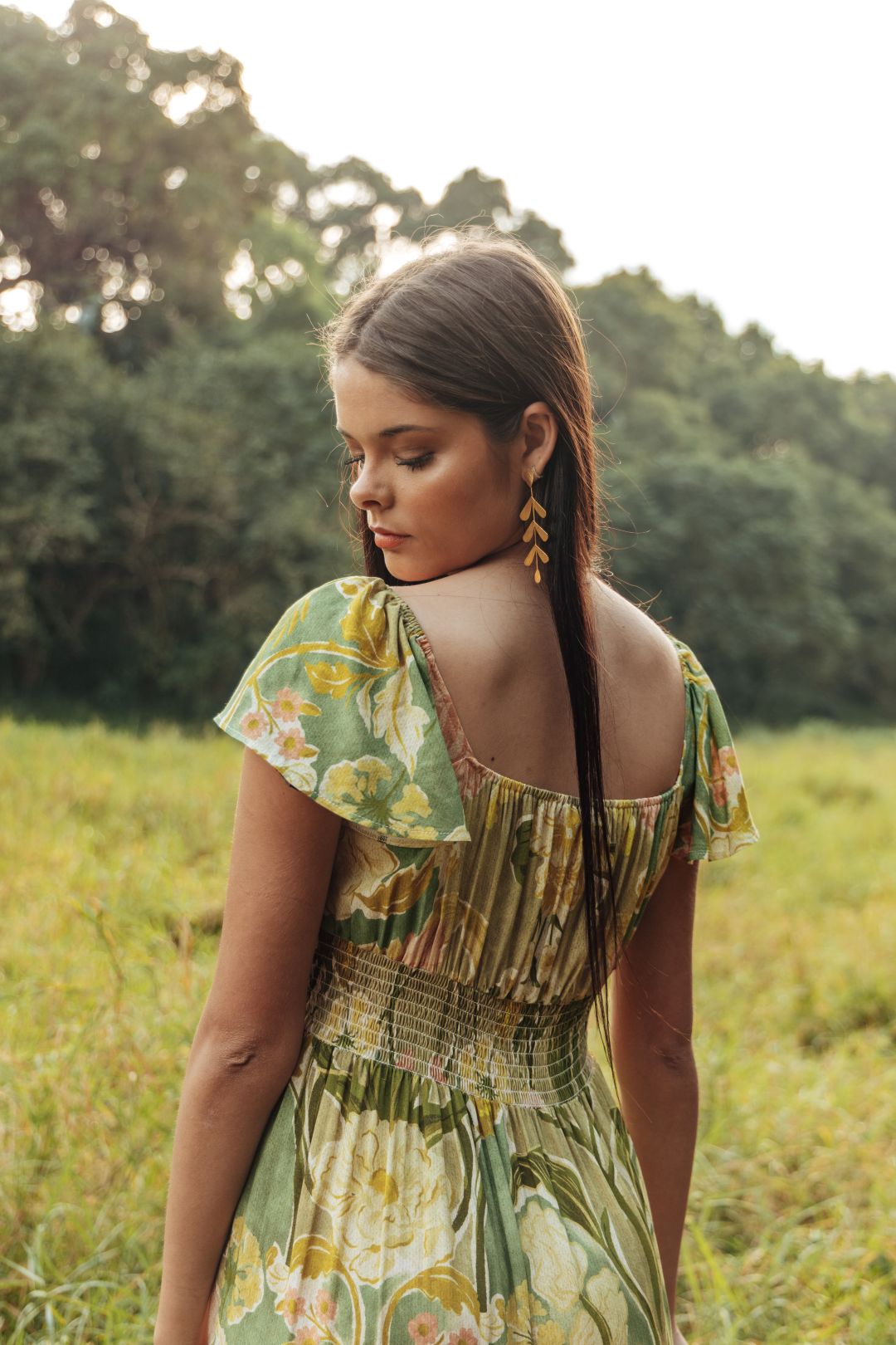 Ophelia Dress Splendid Garden