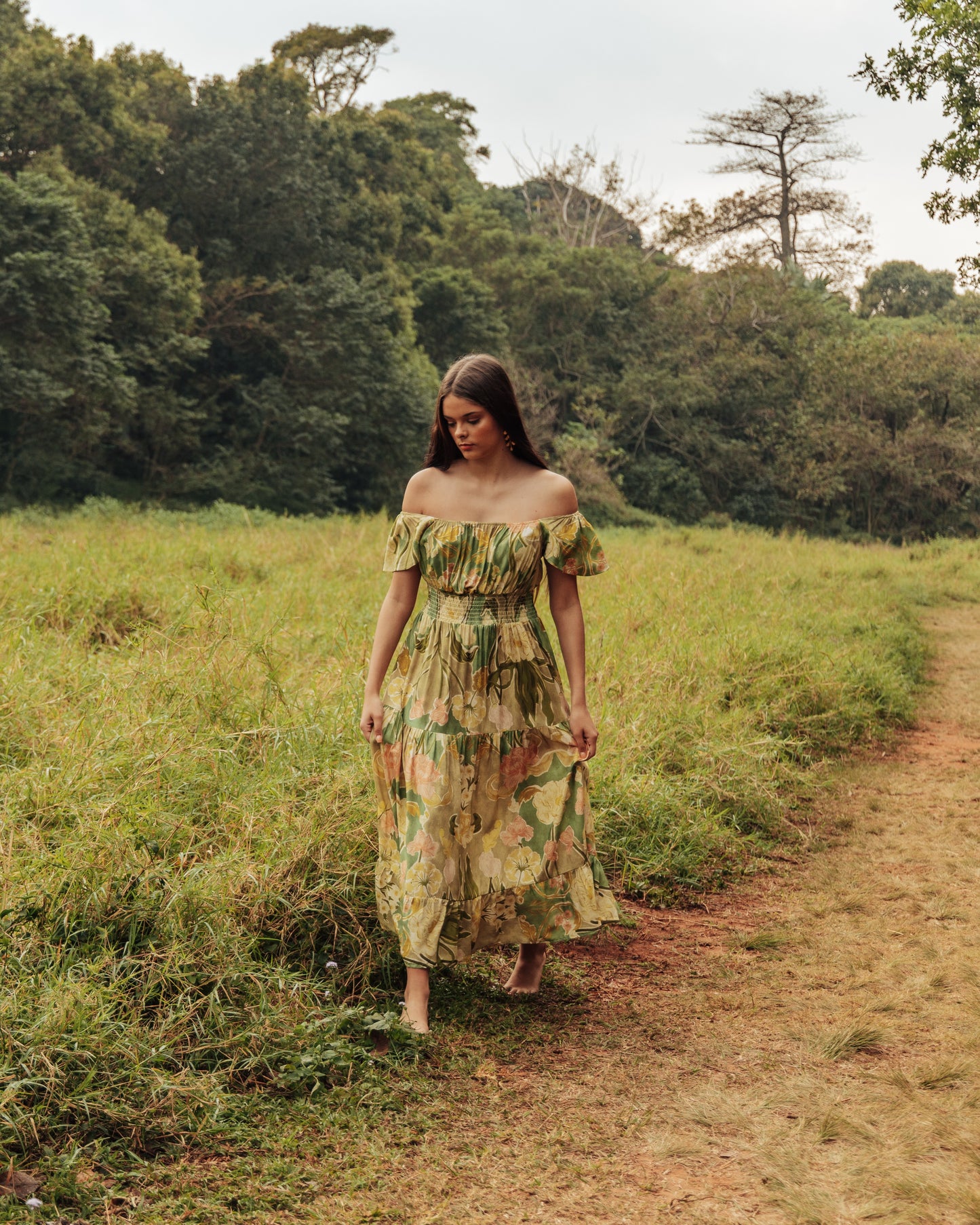 Ophelia Dress Splendid Garden