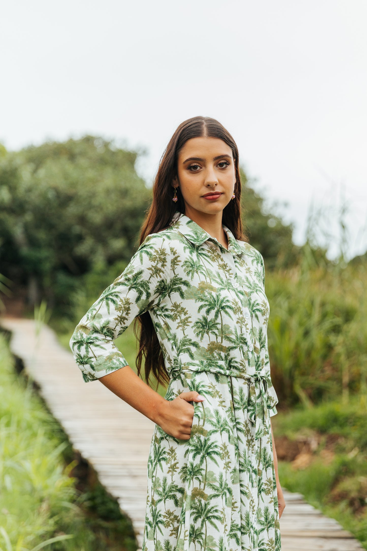 Safira Dress Lapalma Greens