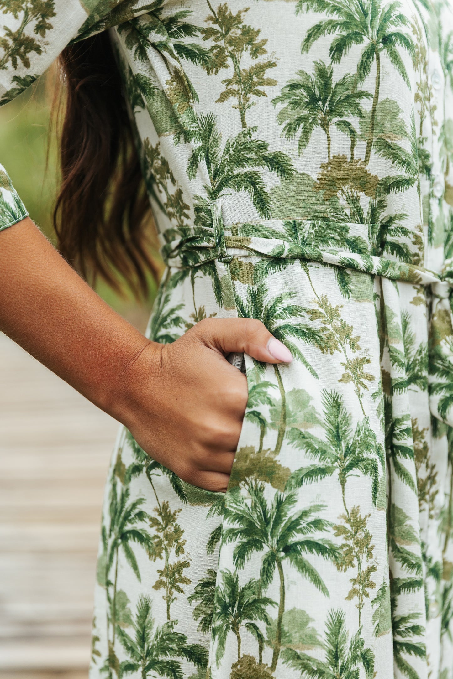 Safira Dress Lapalma Greens