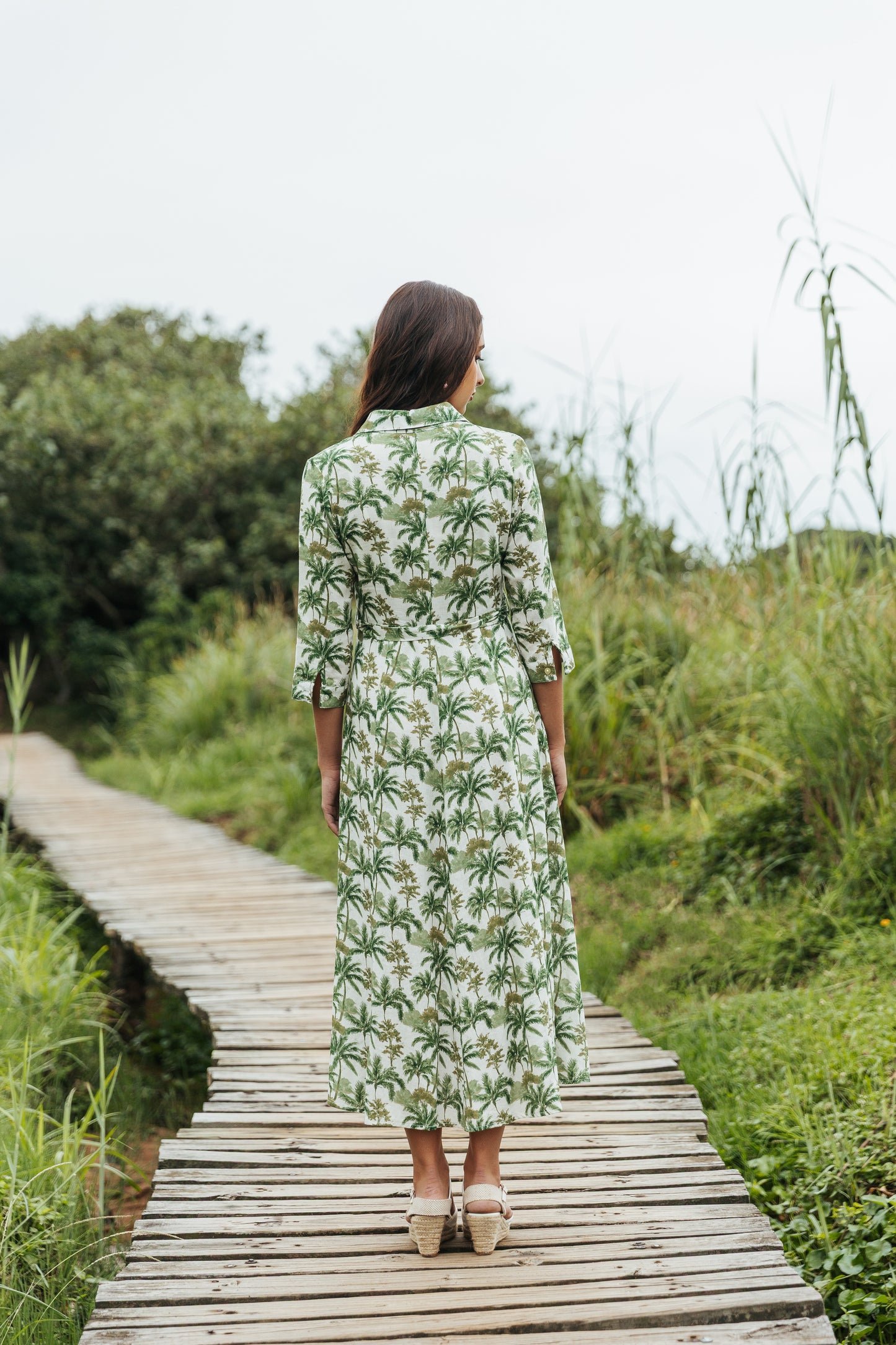 Safira Dress Lapalma Greens