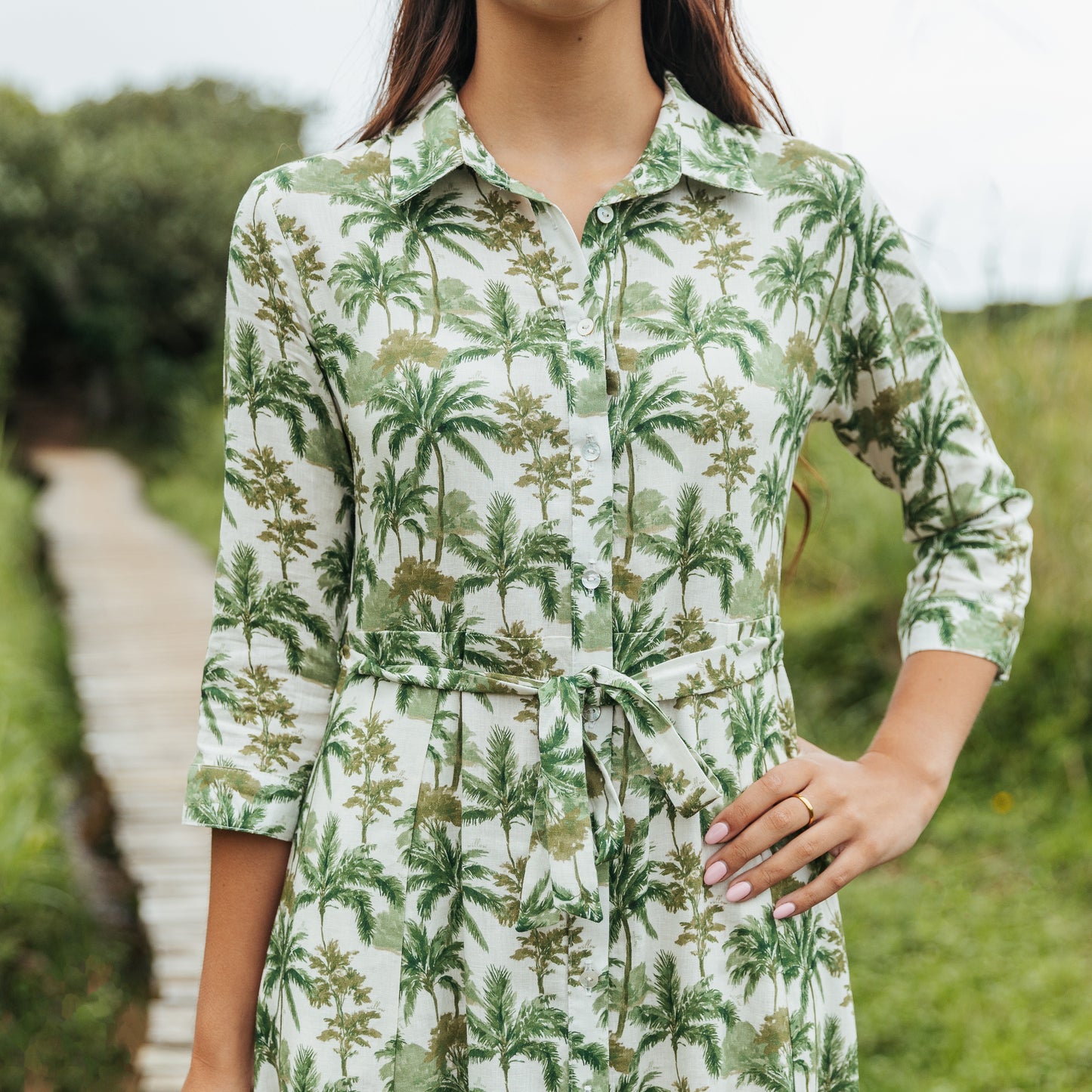 Safira Dress Lapalma Greens
