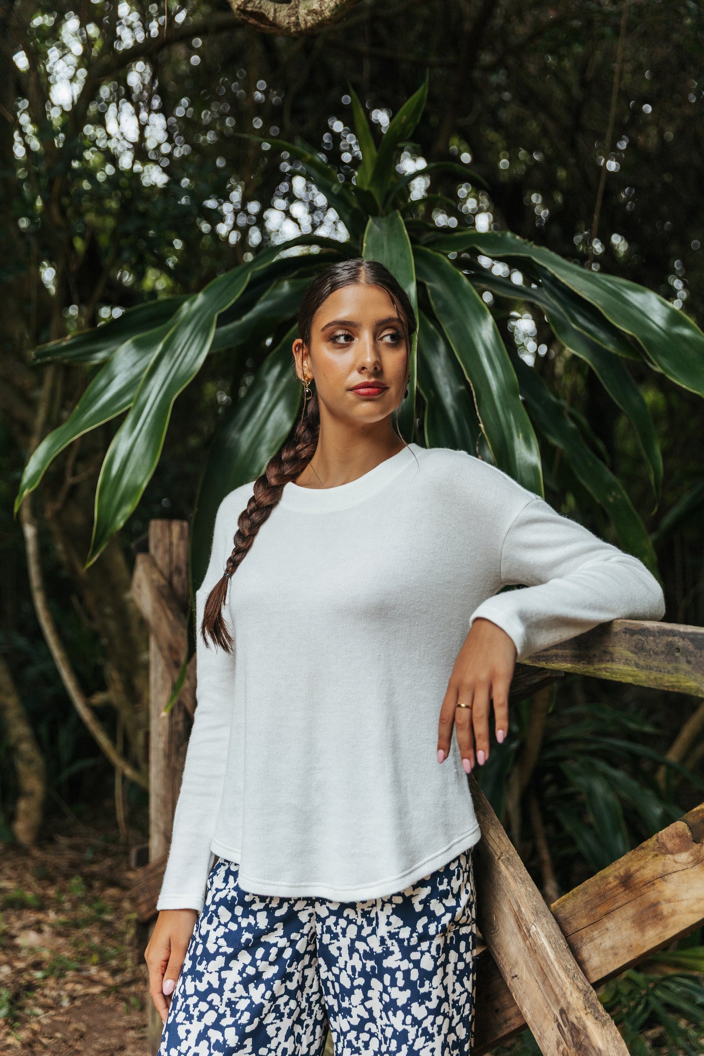 Willow Knit Top Ivory