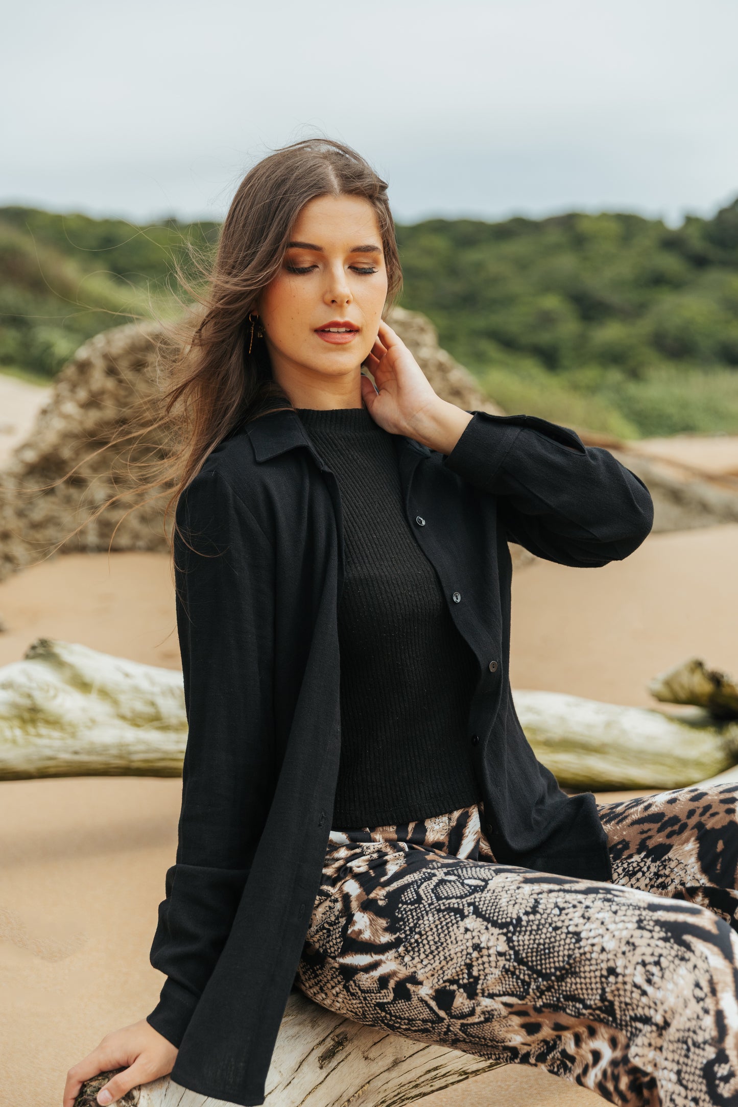 Sissy Blouse Black