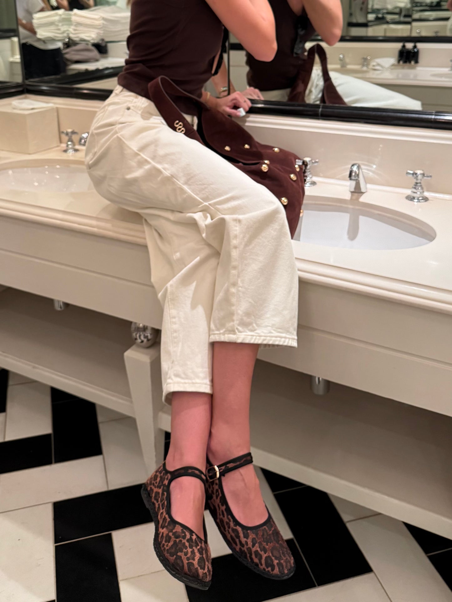 Simone Mary Jane Animal Print