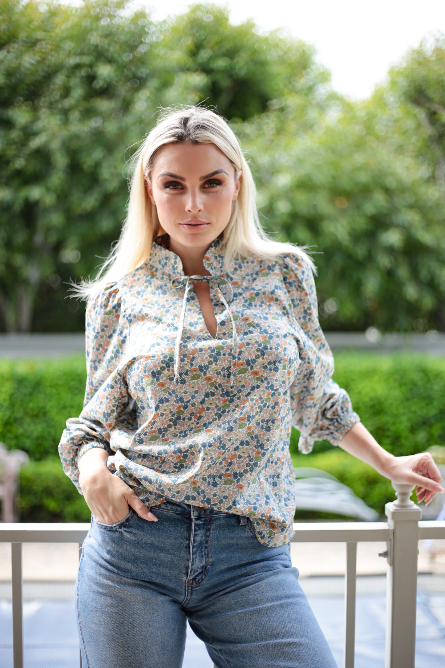 Matisse Blouse Clay Floral