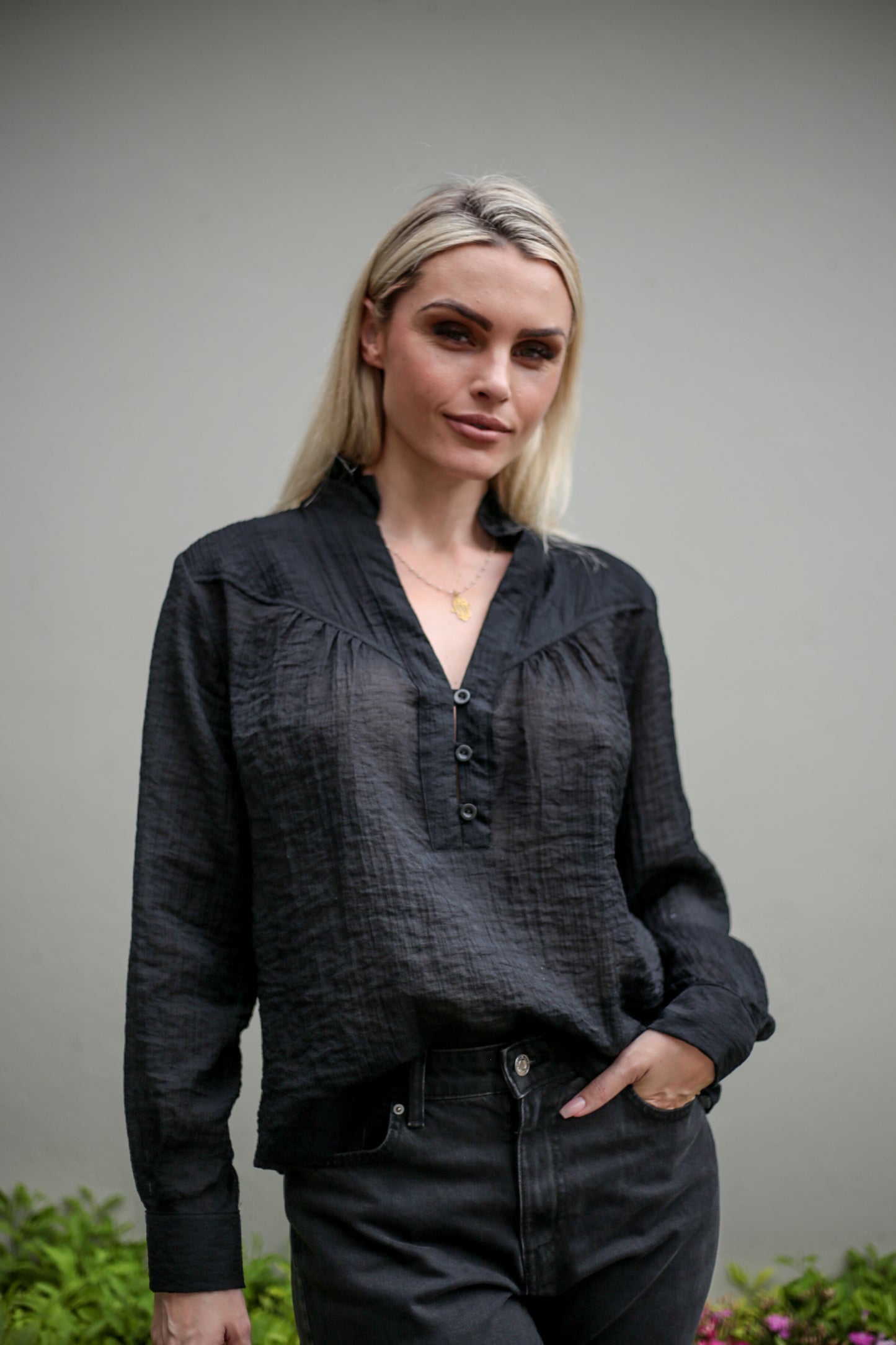 Yellowstone Blouse Black
