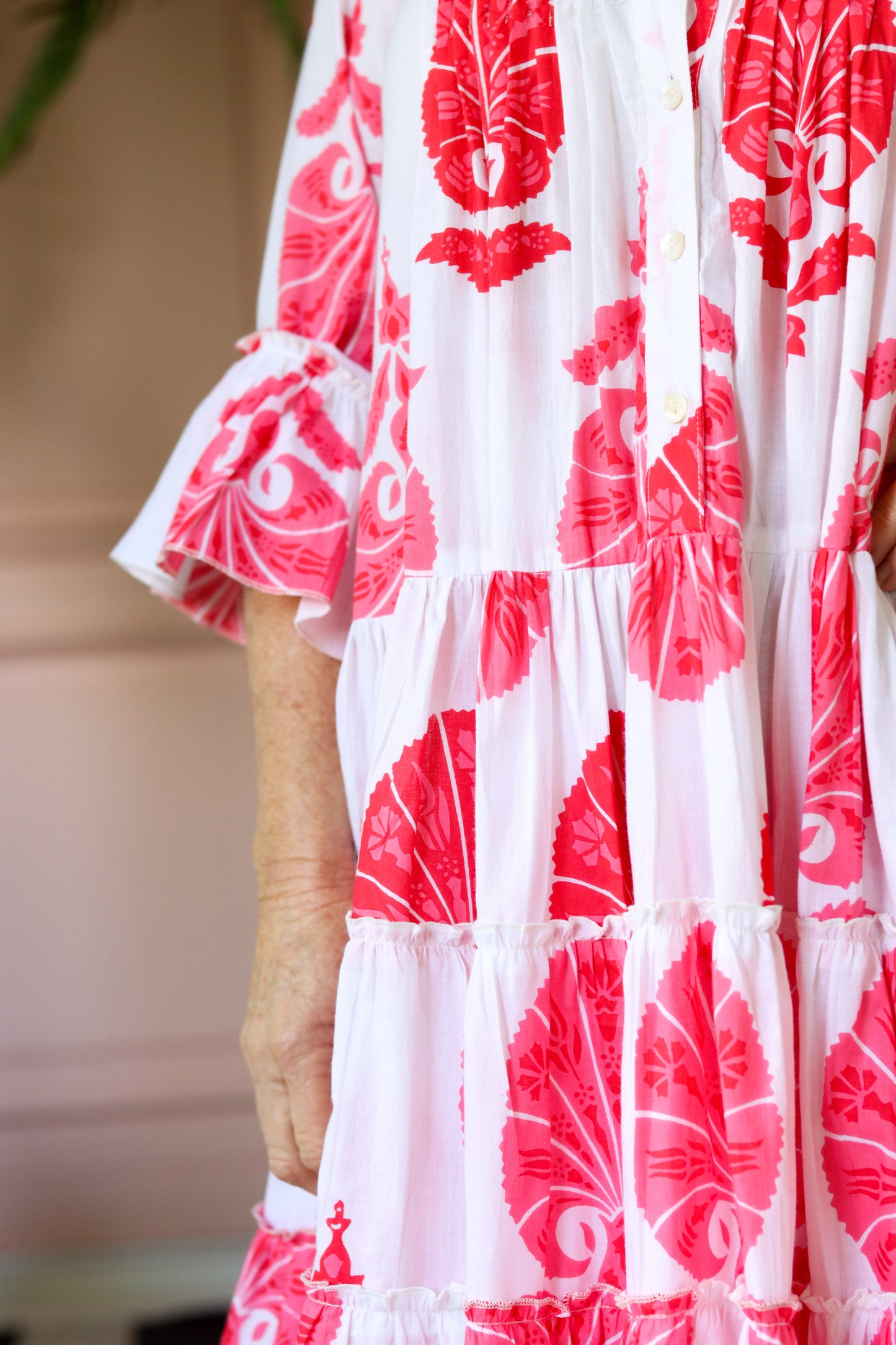 Athens Boho Dress Pink