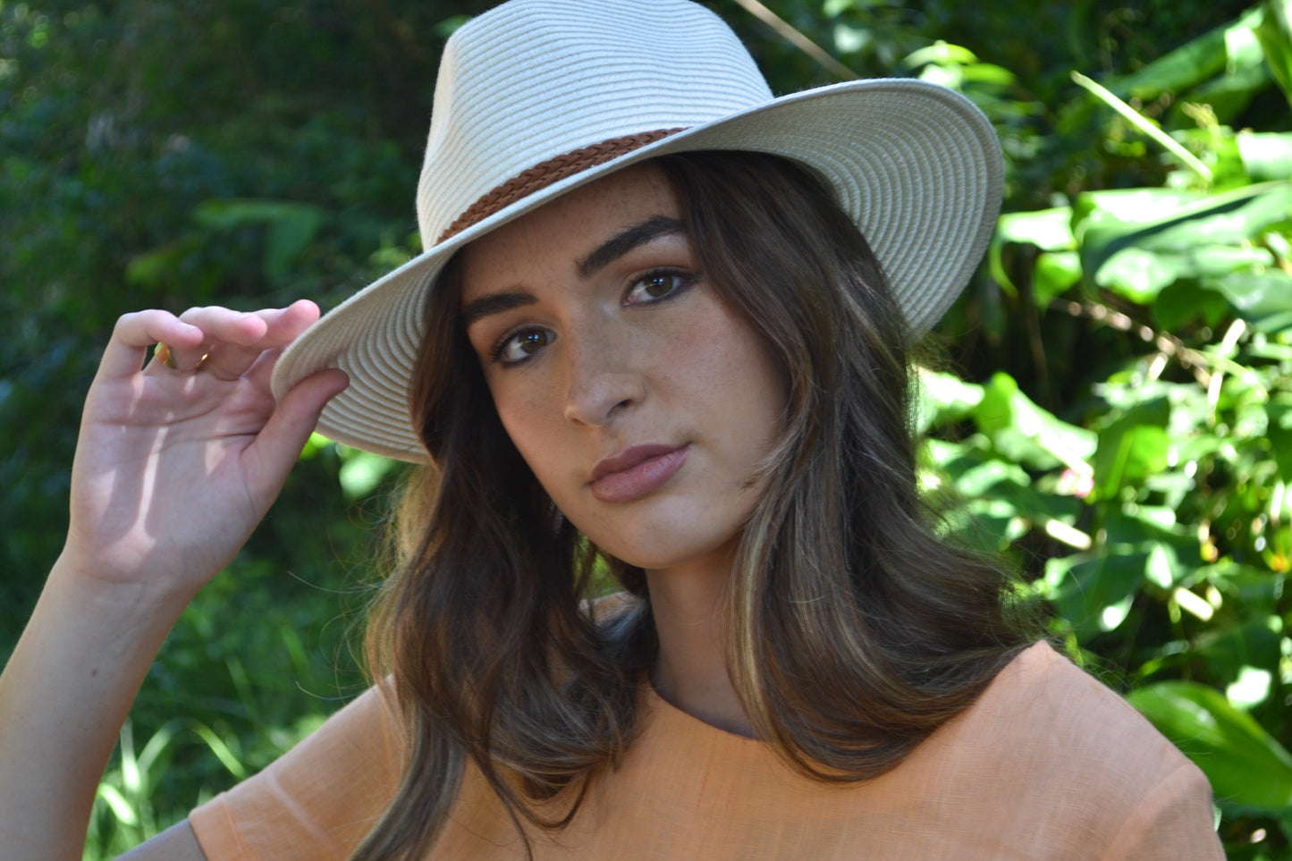 Gerry Fedora Sun Hat Ivory