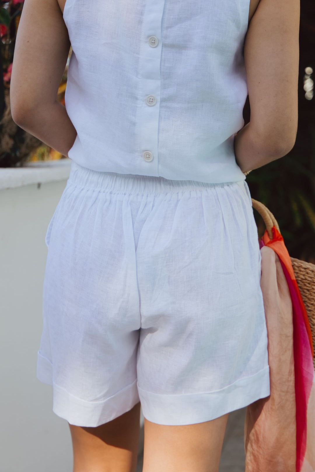 Suzie Shorts White