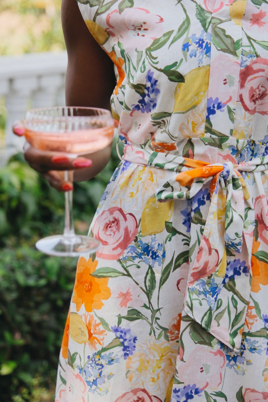 Sofia Dress Gardenia Rayon Linen