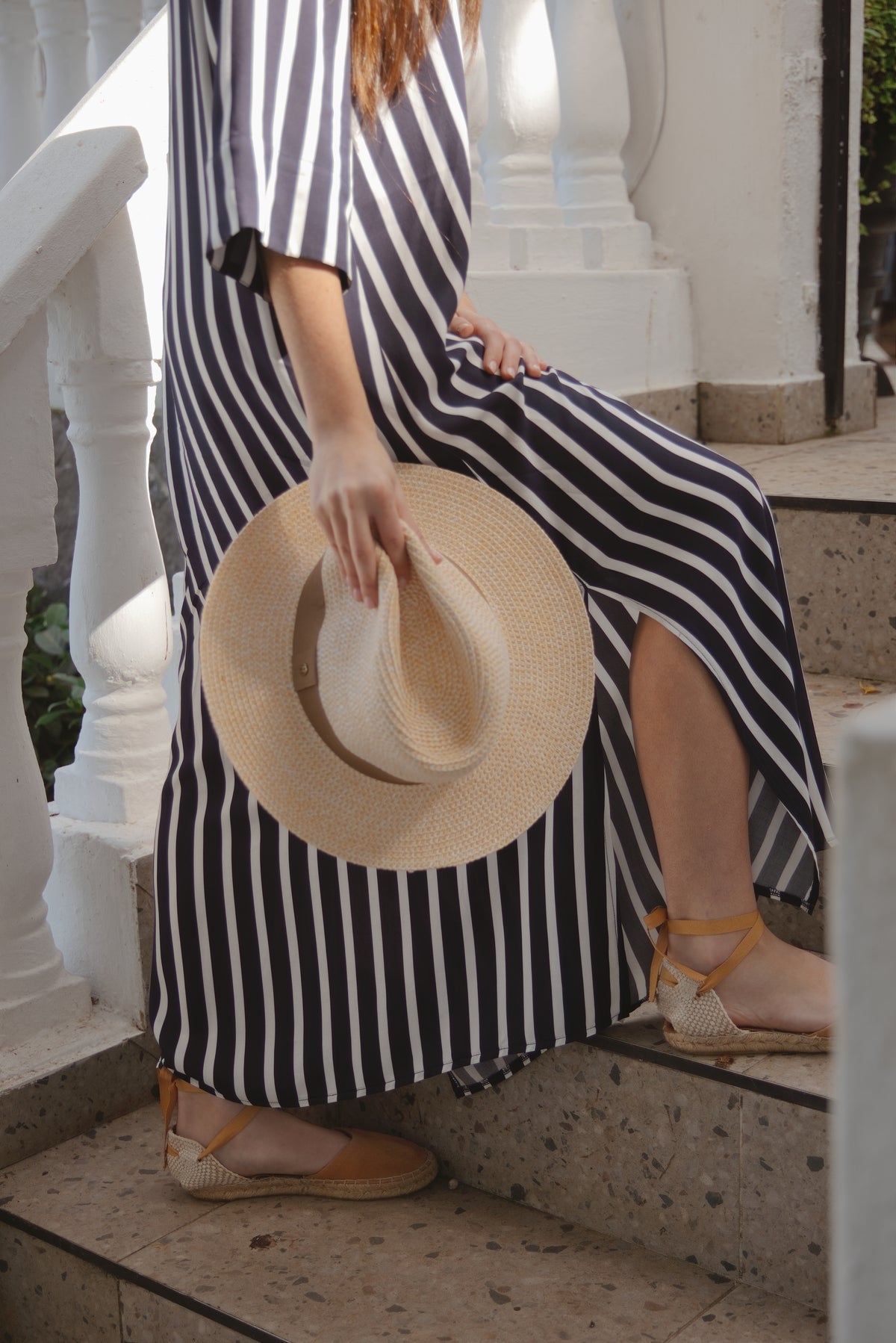 Dolce Kaftan Navy Stripe