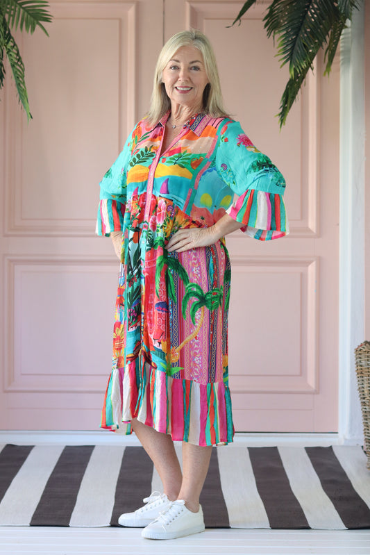 Suzi Boho Dress Holiday